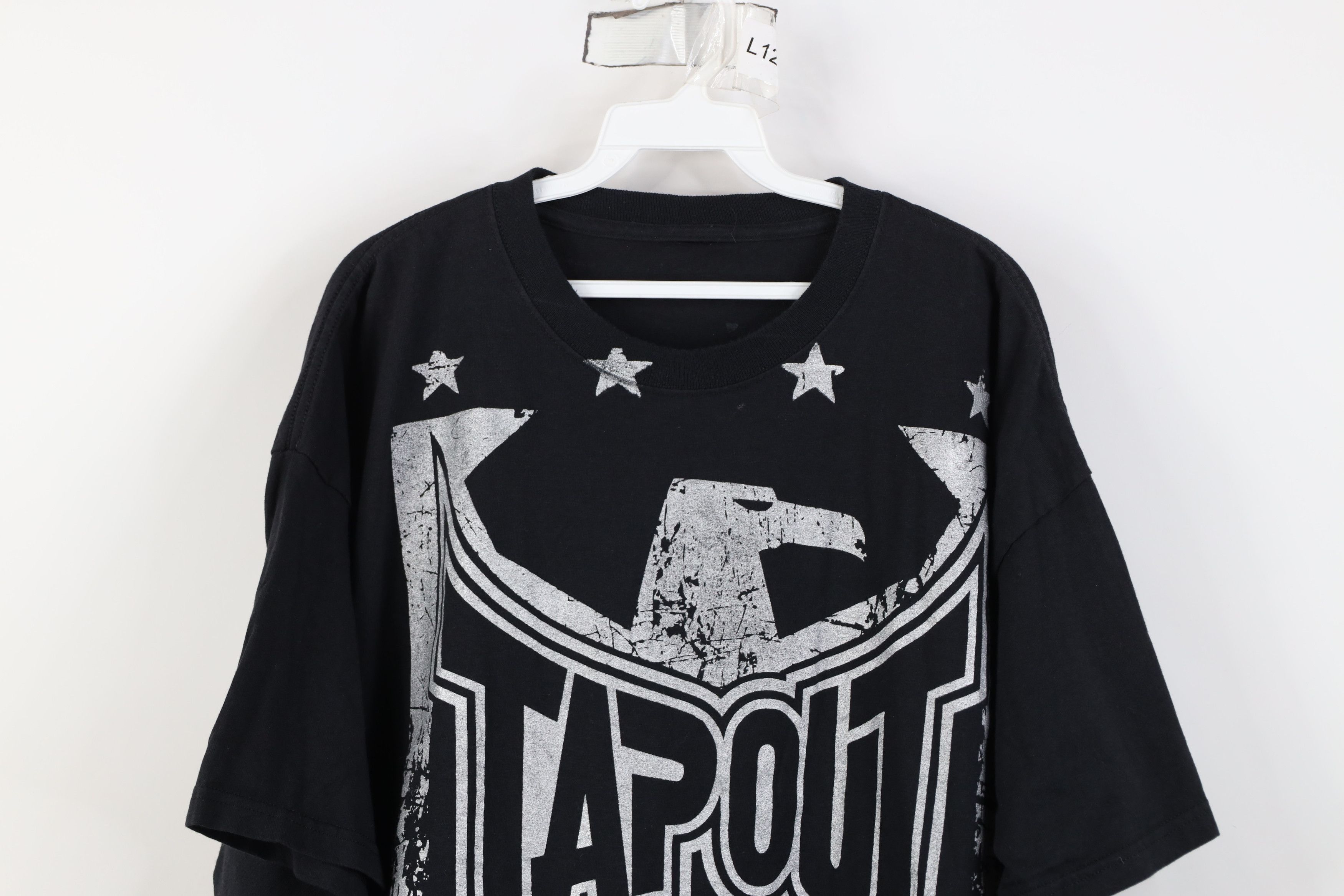 Vintage Vintage Tapout Spell Out UFC MMA Fighting Eagle T-Shirt Size US XXL / EU 58 / 5 - 2 Thumbnail