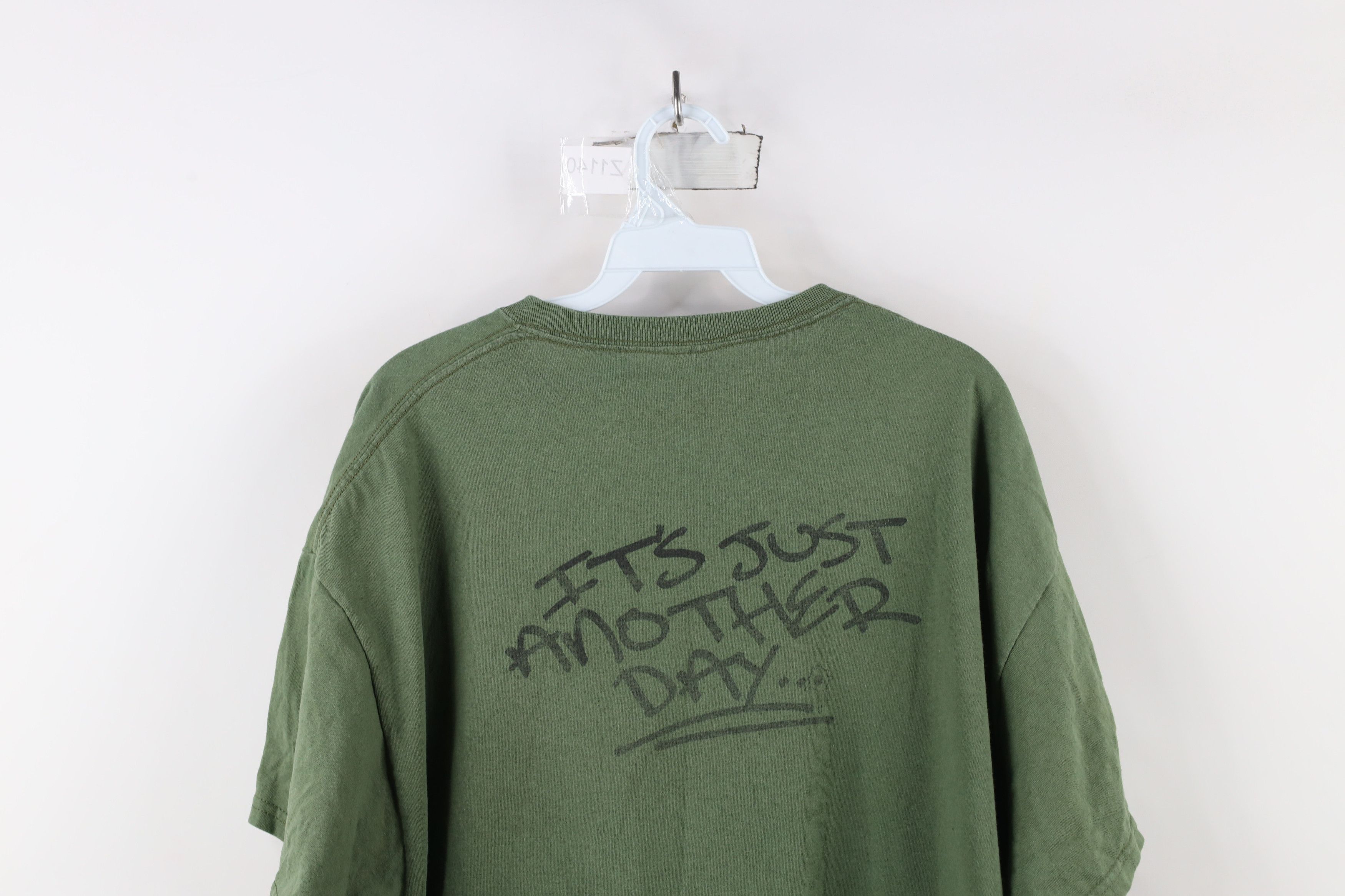 Vintage Vintage Streetwear Invoke F**k You Gun Short Sleeve T-Shirt Size US XL / EU 56 / 4 - 9 Thumbnail