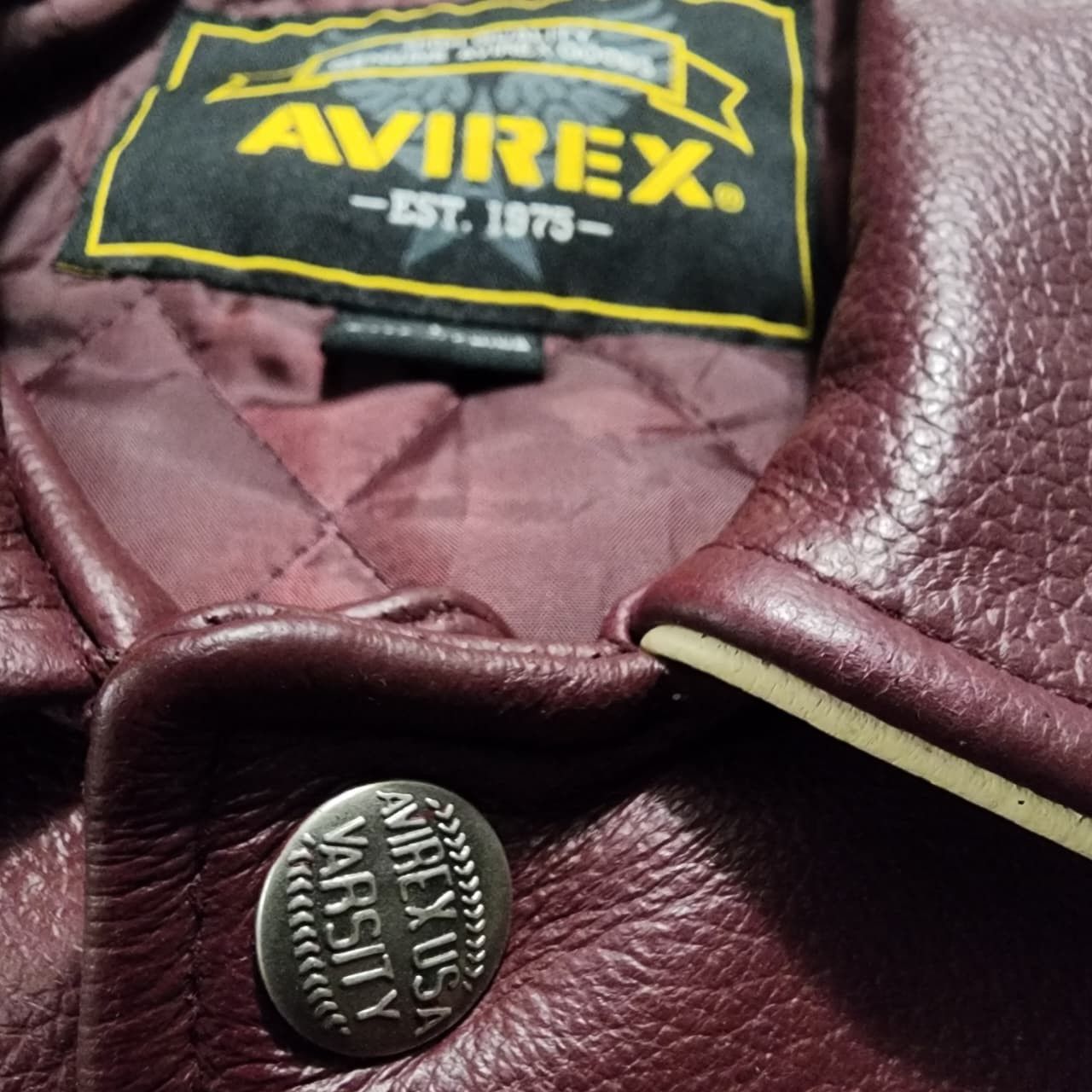 Avirex Authentic Avirex Tuskegee Airmen varsity leather-fashionella Size US L / EU 52-54 / 3 - 9 Thumbnail