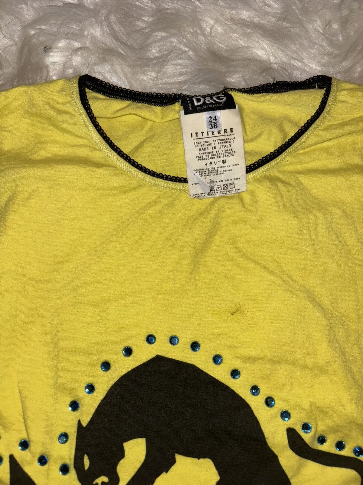 Dolce & Gabbana × Vintage D & G Spring Summer 2002 “Panther” Size S / US 4 / IT 40 - 2 Thumbnail
