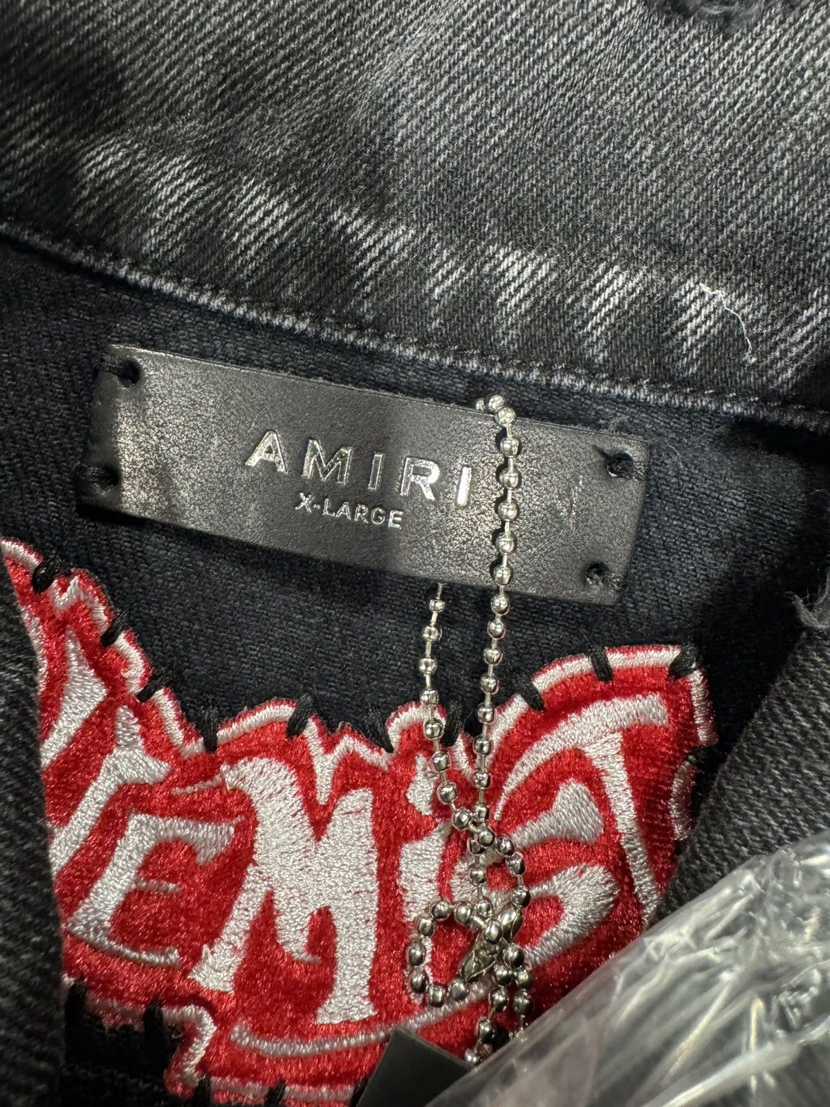 Amiri Amiri Chemist Star Denim Jacket NEW 2600$ Size US XL / EU 56 / 4 - 8 Thumbnail