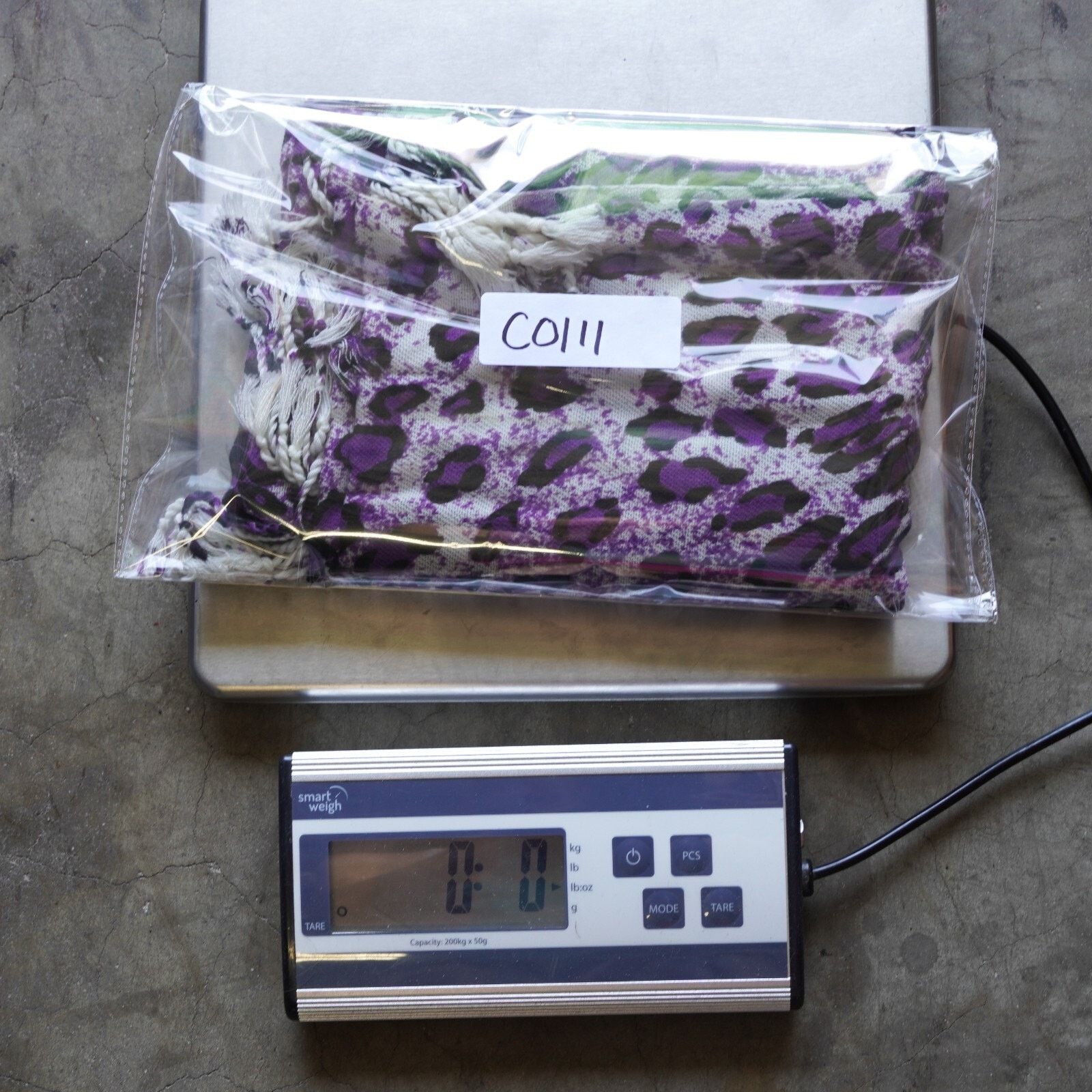 Other Purple Cat Leopard Print Pashmina Scarf Shawl Scarve 67”x26” Size ONE SIZE - 10 Thumbnail