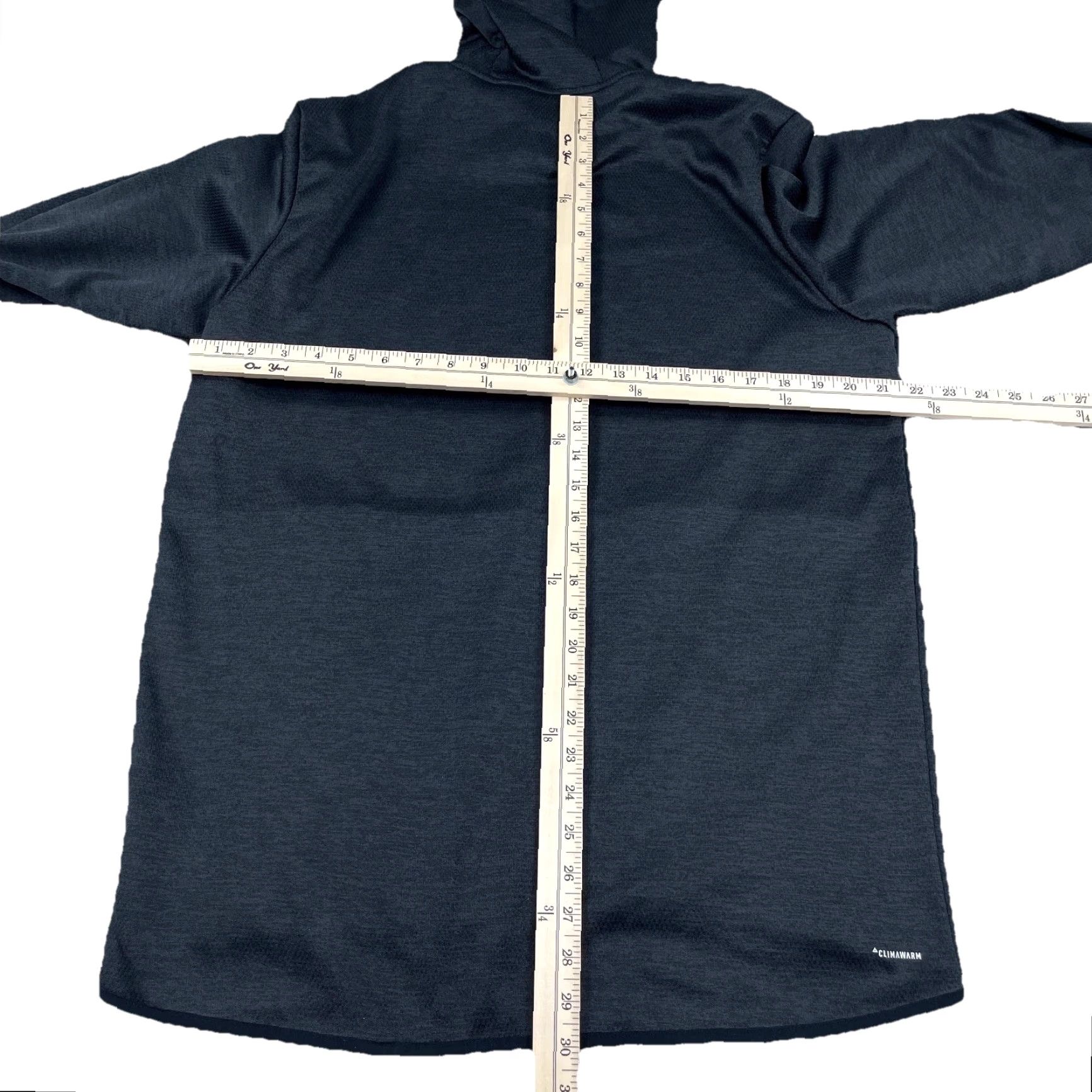 Adidas Adidas Hoodie Men Large Black Sweatshirt Active Pullover Mock Neck Logo Pocket Graphic Print Size US L / EU 52-54 / 3 - 7 Thumbnail