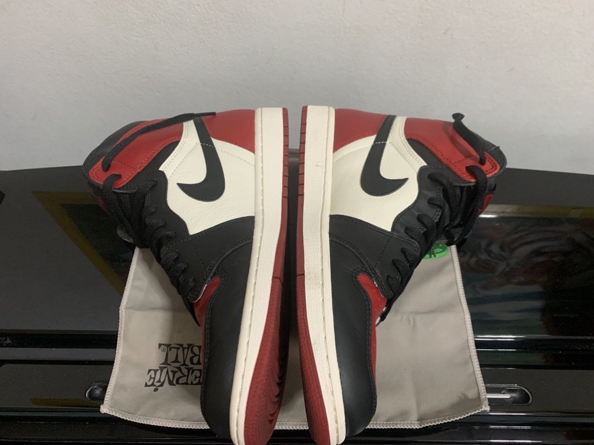 Jordan Brand × Nike AIR JORDAN 1 Retro High OG Bred Size US 10.5 / EU 43-44 - 5 Thumbnail