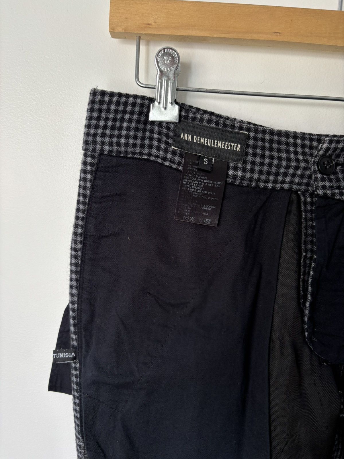 Ann Demeulemeester Ann Demeulemeester Checker Trouser Size US 31 - 7 Thumbnail