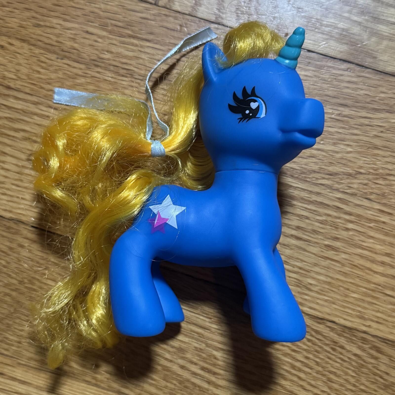 Other Vintage Blue Unicorn Toy with Yellow Hair Size ONE SIZE - 1 Thumbnail
