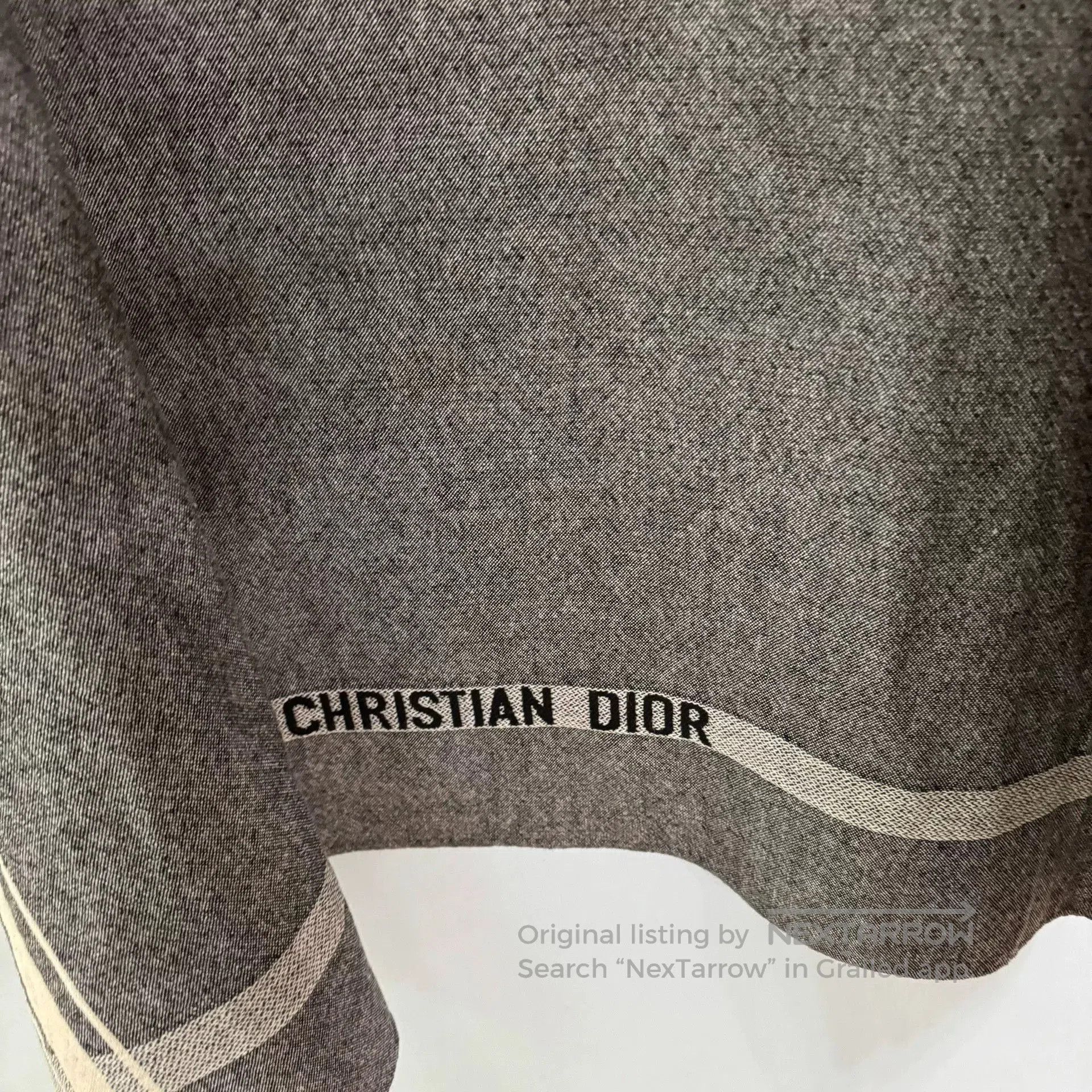 Dior Dior Gray Printed Cape M. Size M / US 6-8 / IT 42-44 - 9 Thumbnail