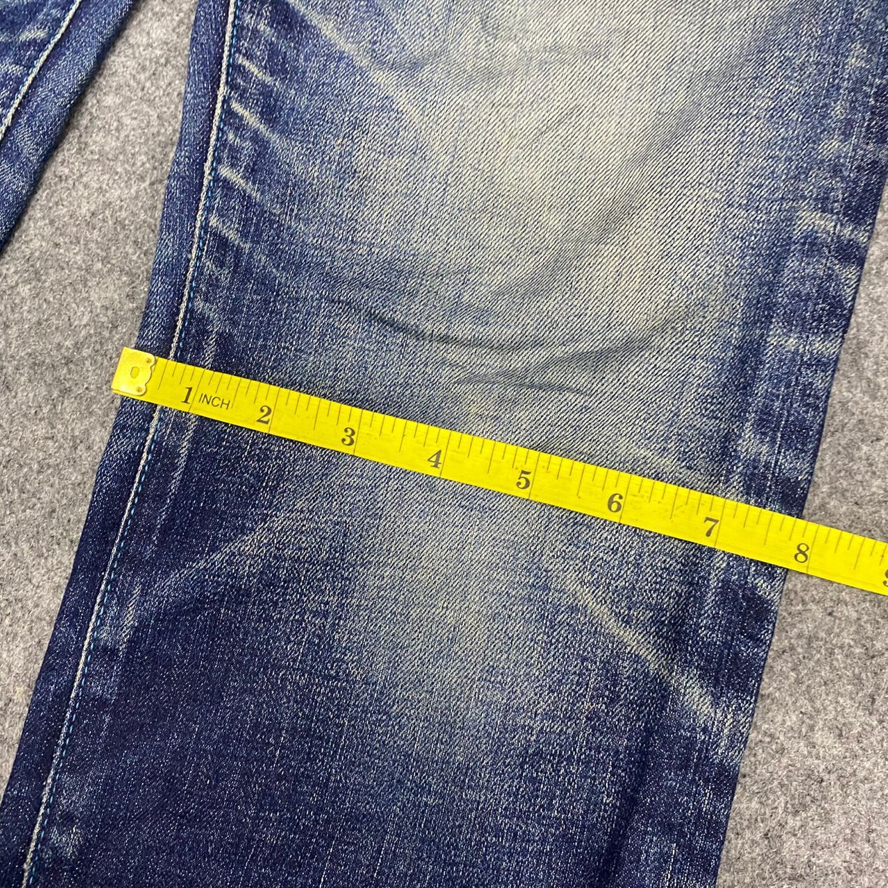 Japan Blue Jeans 💥Best Offer💥Vintage Japan Blue Jeans Distressed Denim Size US 34 / EU 50 - 7 Thumbnail