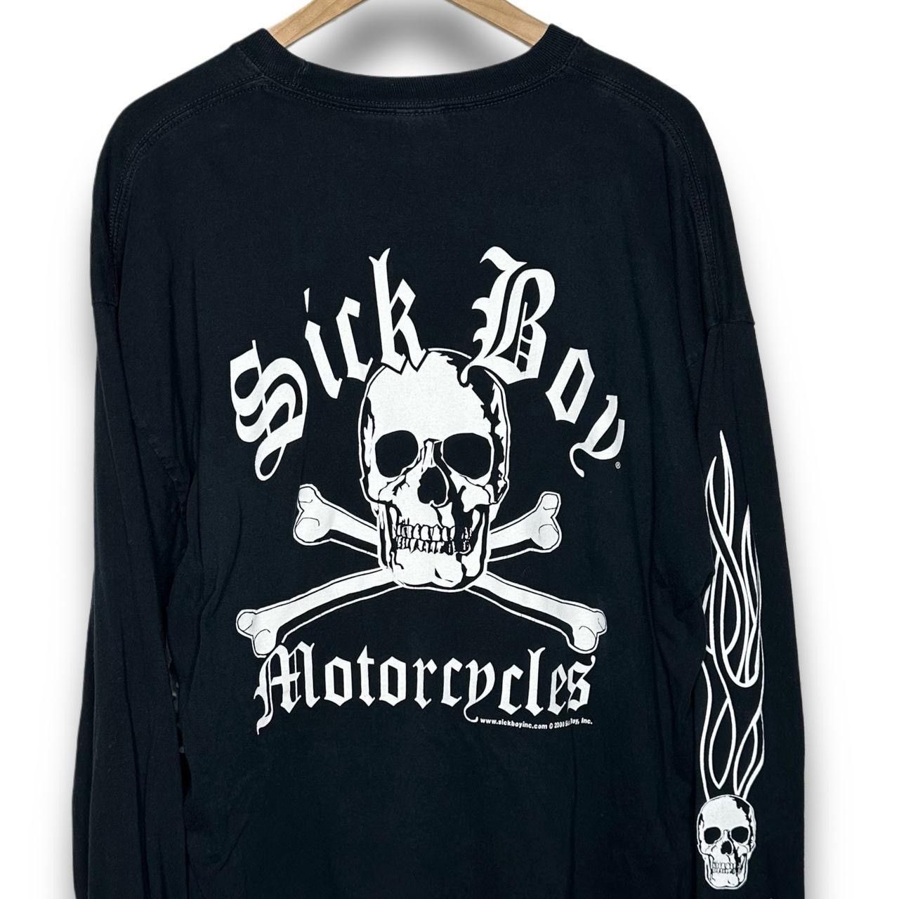 Vintage Vintage Chopper “Sick Boy” Longsleeve Tee Size XXL Size US XXL / EU 58 / 5 - 1 Thumbnail