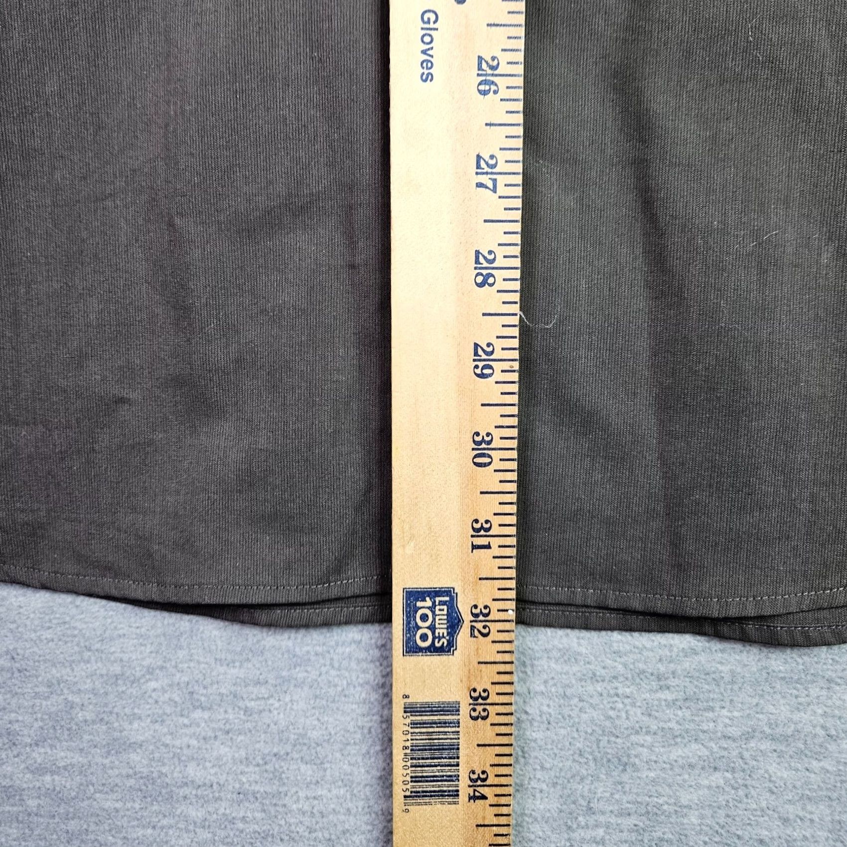 Vintage Robert Barakett Men’s Large Brown Button Front Long Sleeve Shirt Size 42R - 5 Thumbnail