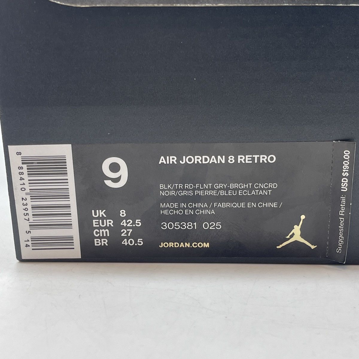 Jordan Brand Air Jordan 8 aqua Size US 9 / EU 42 - 9 Thumbnail