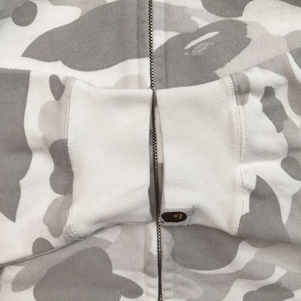 Bape × Nigo 🔥Vintage🔥 BAPE White camo full zip hoodie a bathing ape NIGO Size US S / EU 44-46 / 1 - 4 Thumbnail
