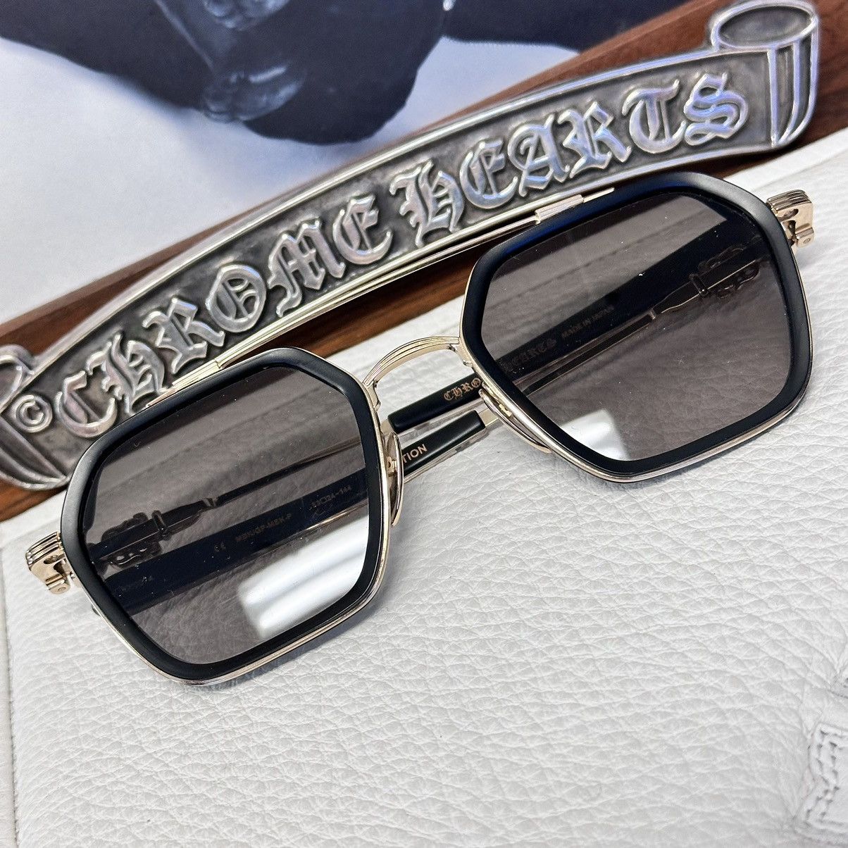 Chrome Hearts Chrome Hearts Hotation Sunglasses | Grailed