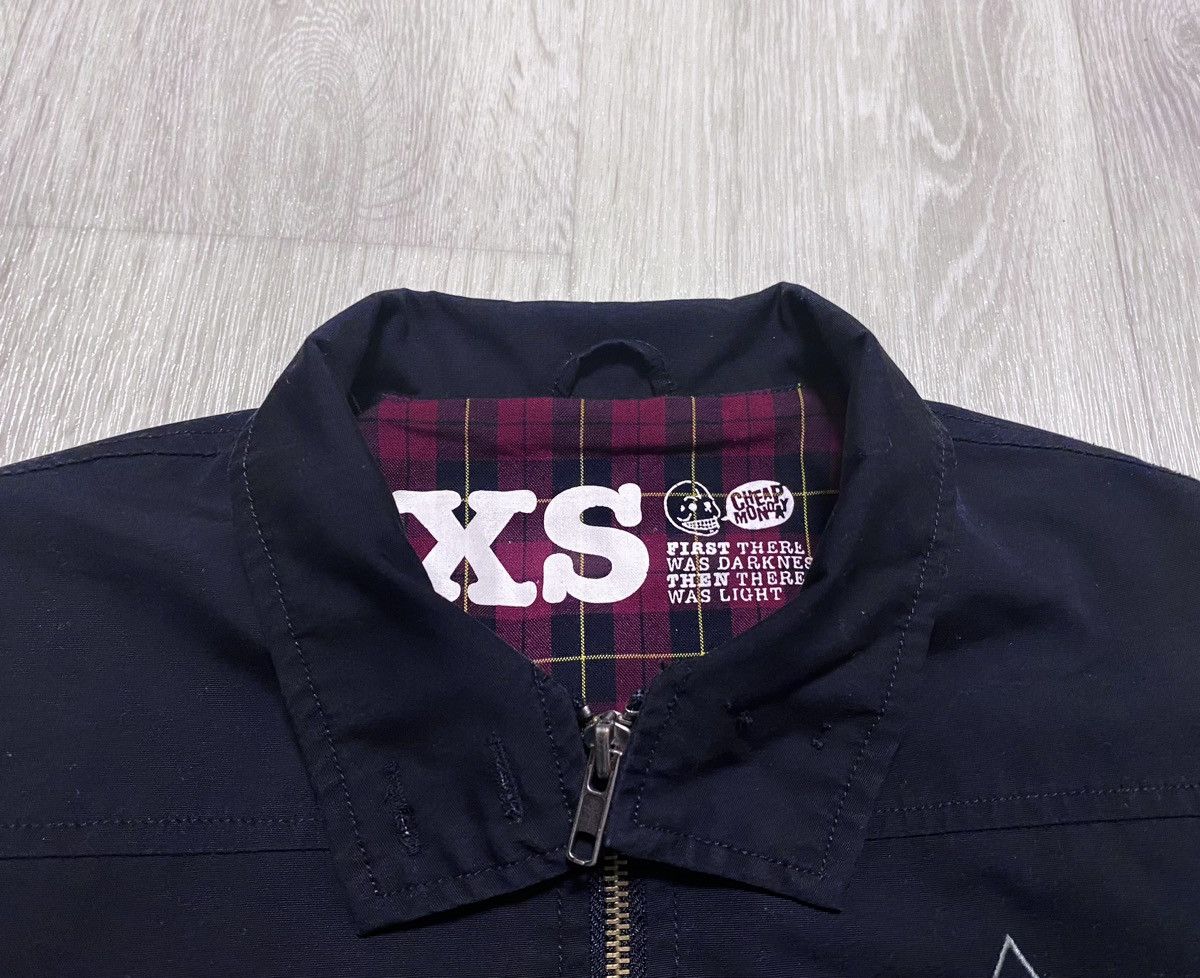 Cheap Monday Vtg Cheap Monday Embroidered Logo Black Bomber Plaid Inner Size US XS / EU 42 / 0 - 11 Thumbnail