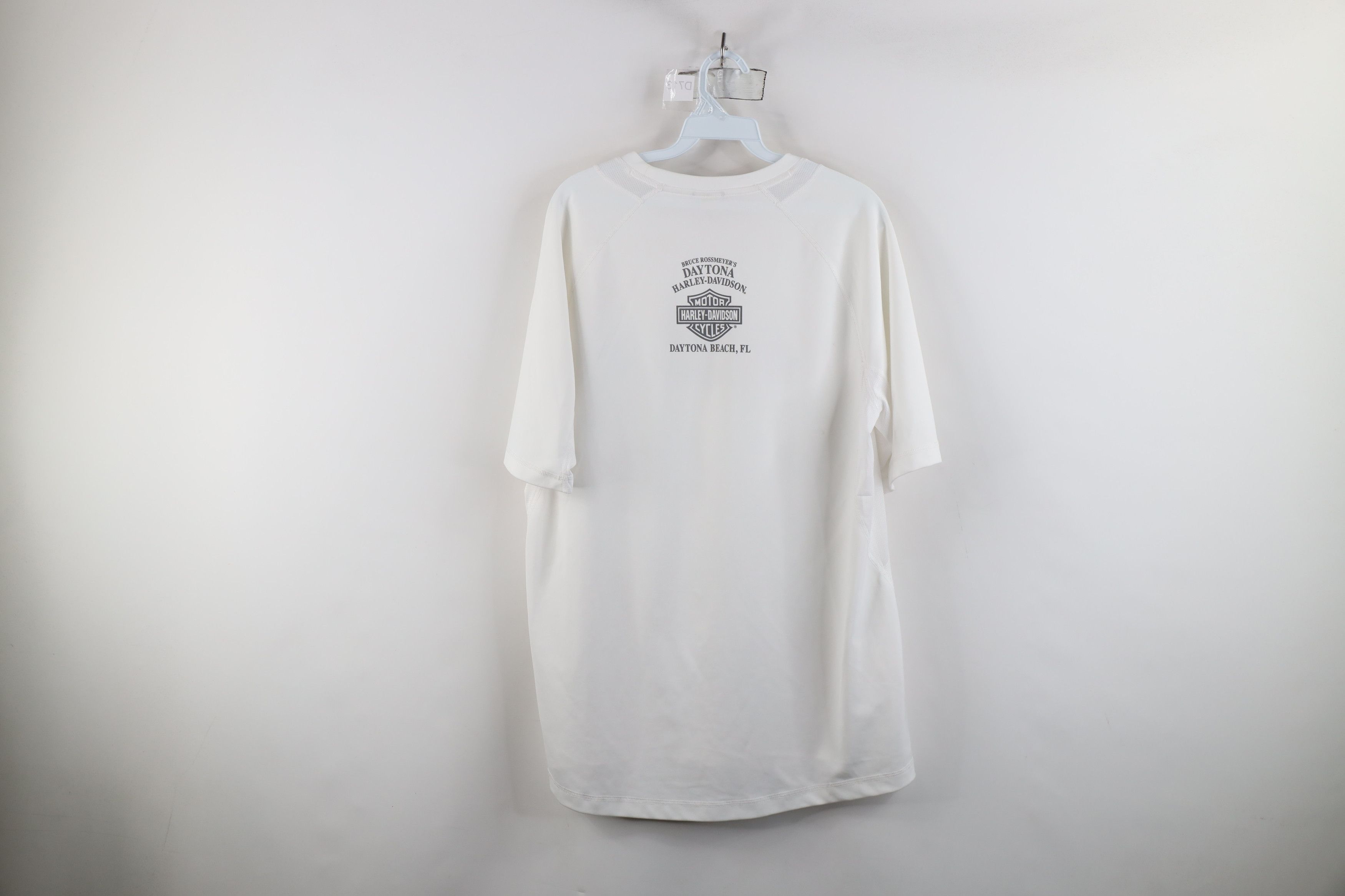 Harley Davidson × Vintage Harley Davidson Letter Spell Out Knit Short Sleeve T-Shirt Size US L / EU 52-54 / 3 - 13 Thumbnail