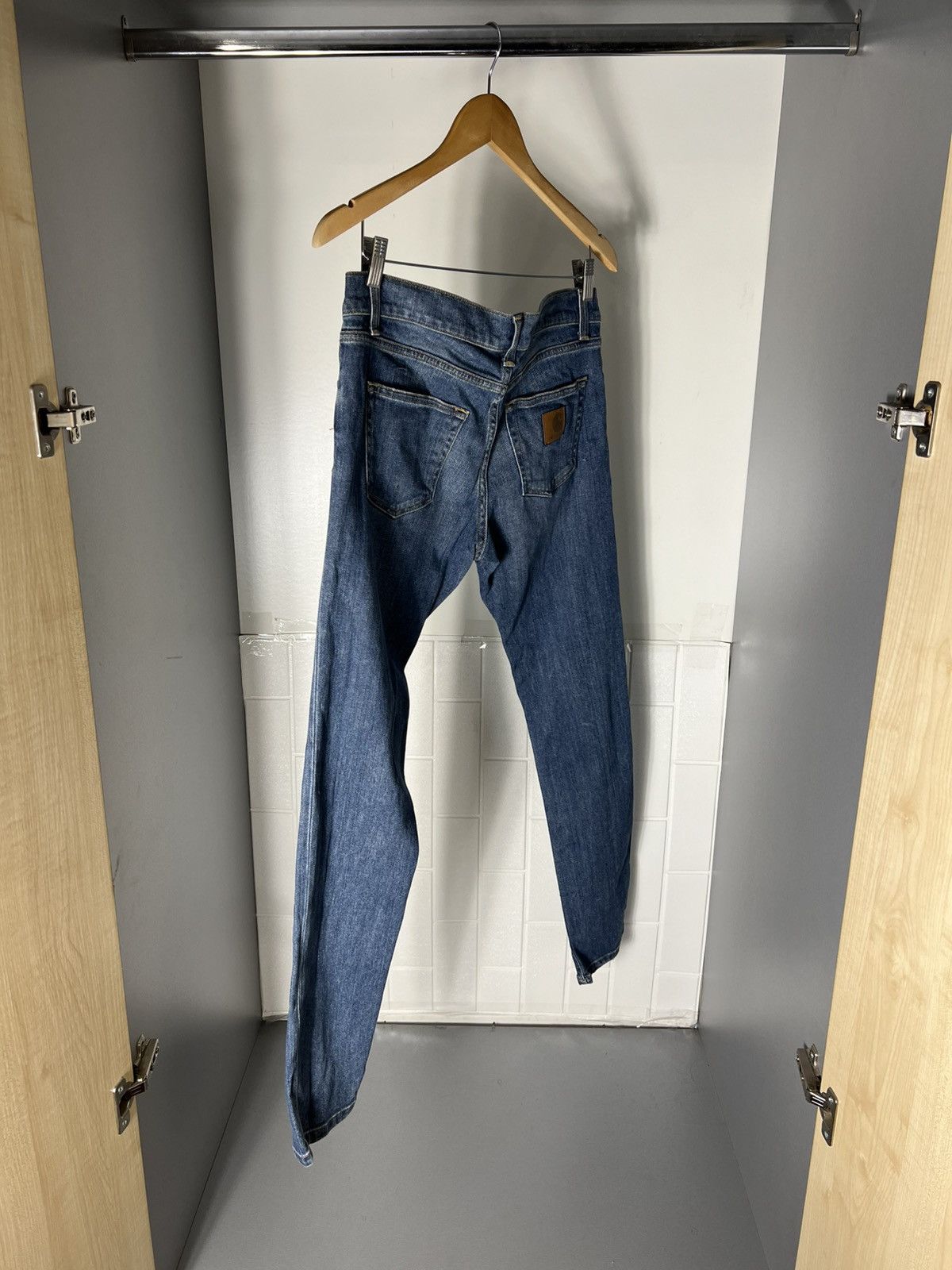 Carhartt VINTAGE CARHARTT WIP REBEL SKINNY DENIM JEANS CASUAL Y2K 90s Size US 30 / EU 46 - 13 Thumbnail