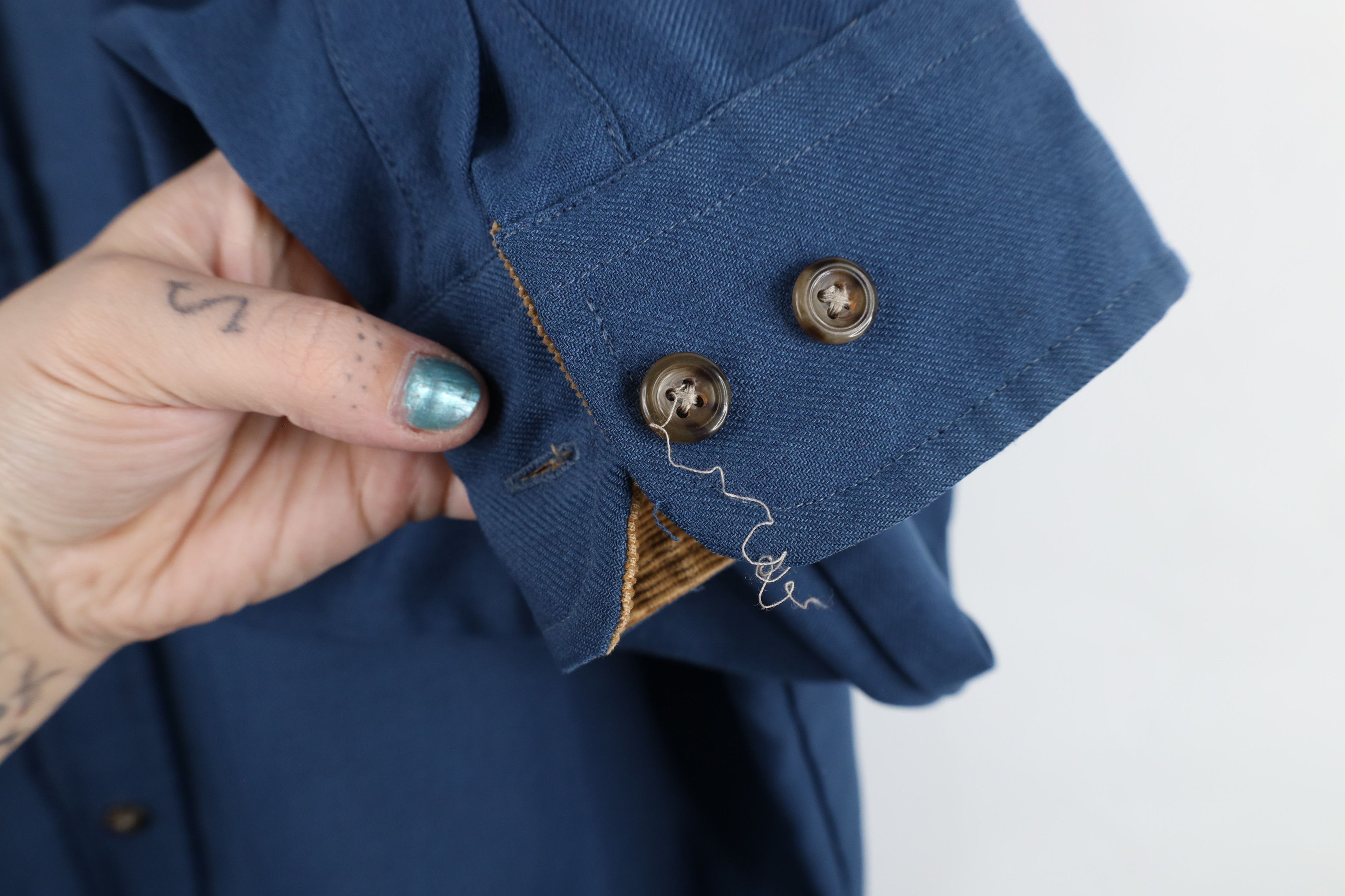 Cabelas × Vintage Vintage 90s Cabelas Double Pocket Collared Button Shirt Size US XL / EU 56 / 4 - 4 Thumbnail