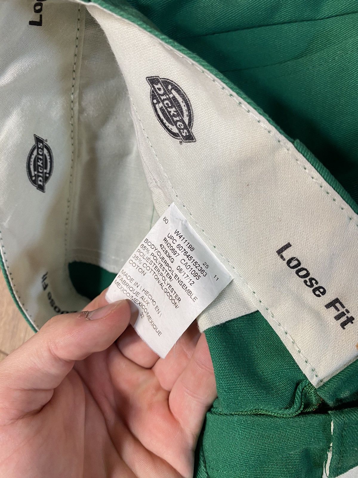 Dickies Green Dickies Worker Shorts oversize vintage y2k rap Size US 32 / EU 48 - 11 Thumbnail