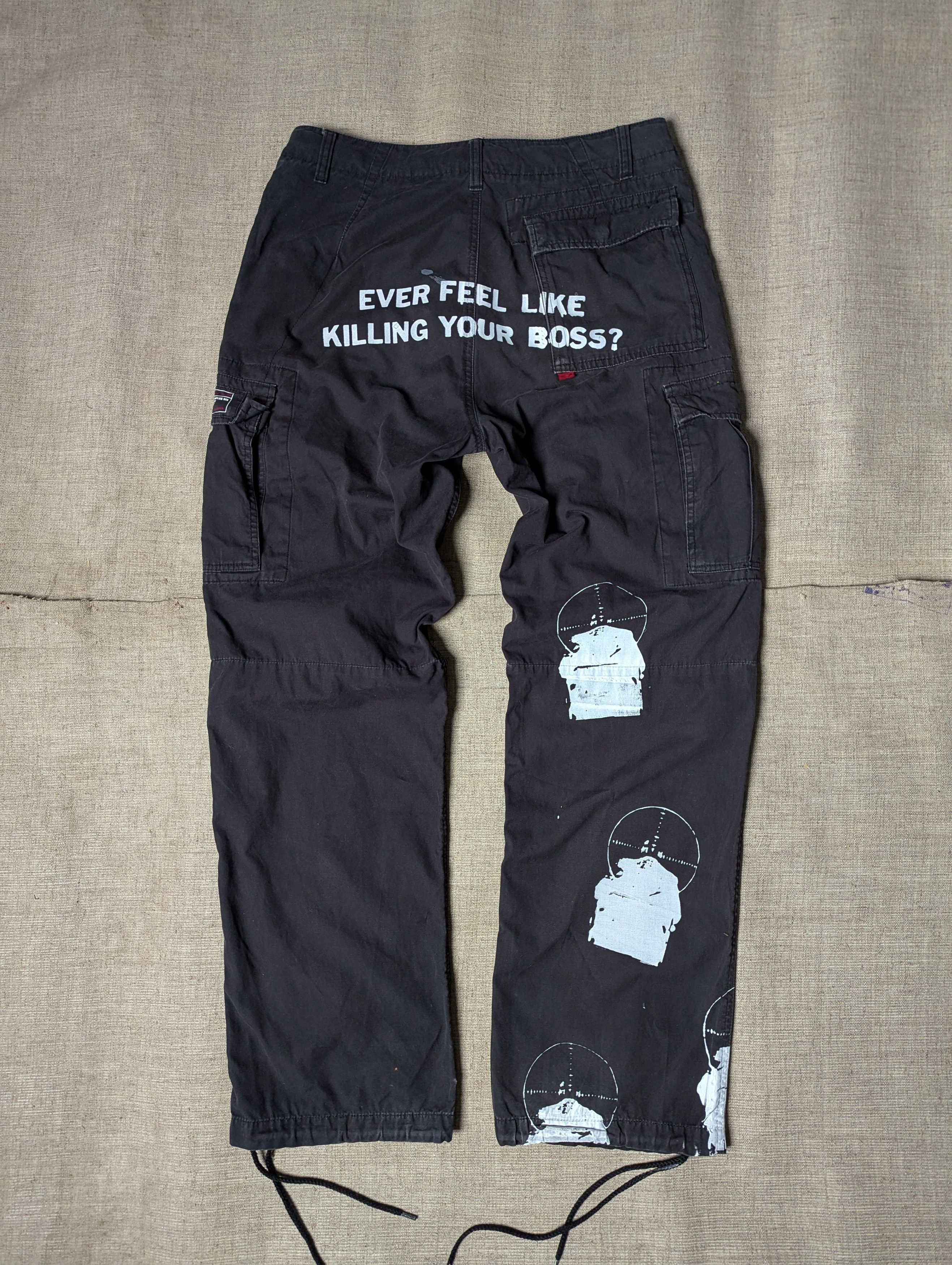 Oakley 00s Oakley Handprinted Tactical Cargo Pants Size US 32 / EU 48 - 8 Thumbnail