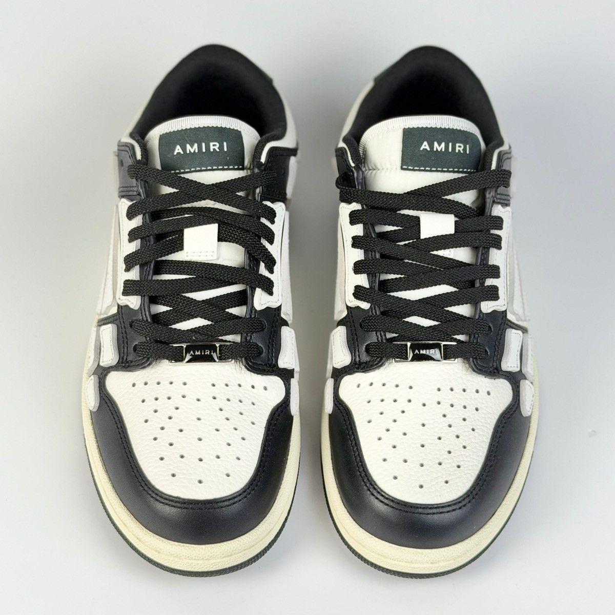 Amiri Amiri Skeltop Low Black Sneakers Size US 7 / EU 40 - 3 Thumbnail