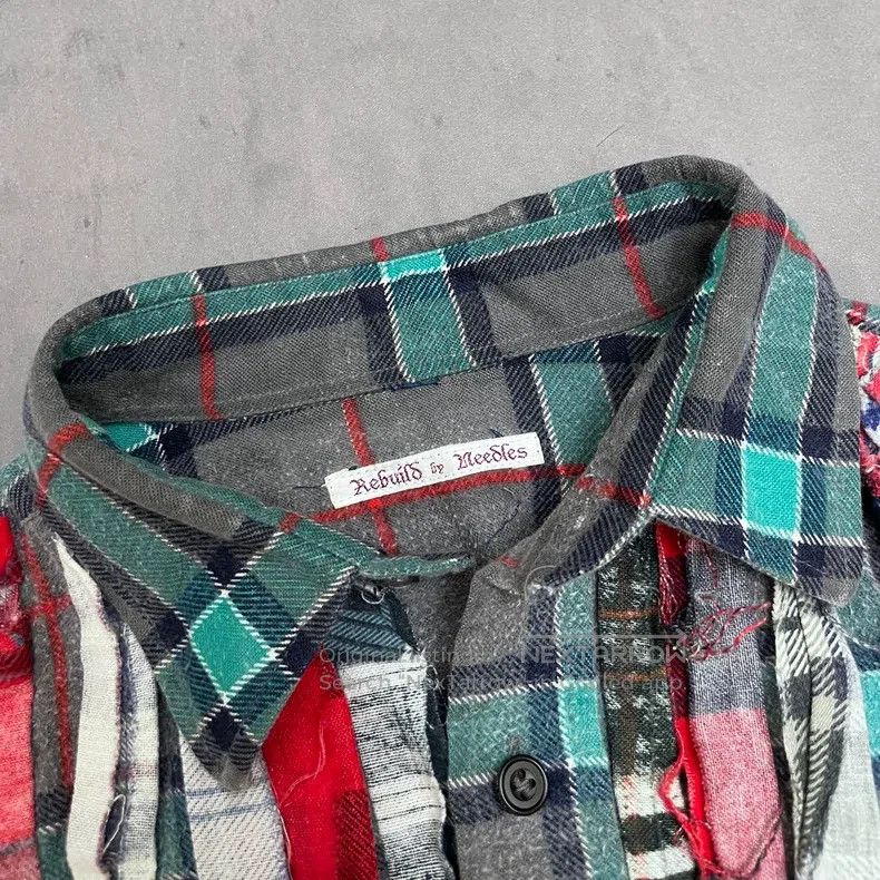 Needles Needles Patchwork Shirt Japan Limited Size US L / EU 52-54 / 3 - 4 Thumbnail