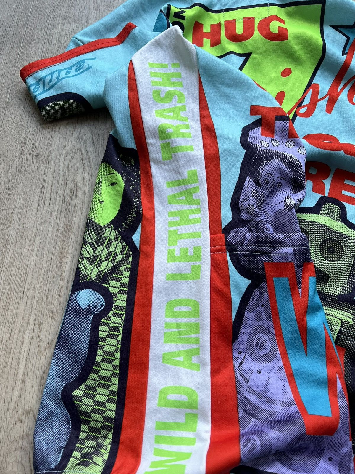 Walter Van Beirendonck Walter van Beirendonck cycling shirt Size US L / EU 52-54 / 3 - 8 Thumbnail