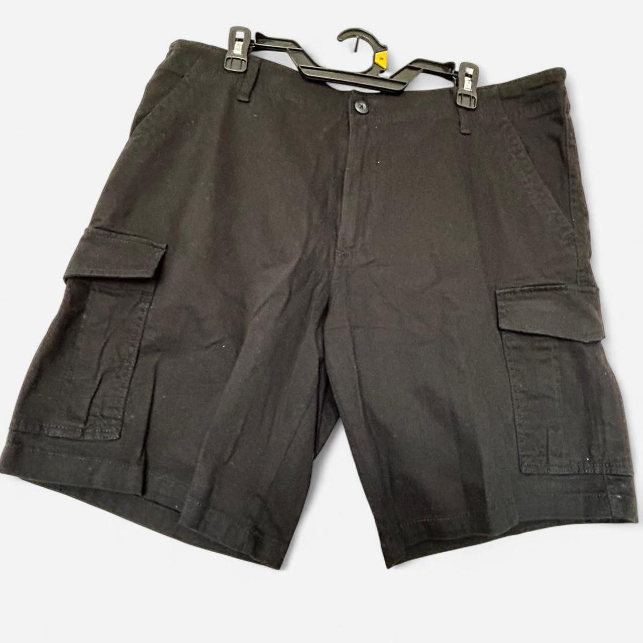 George George Men’s Black Cargo Shorts Utility Size US 36 / EU 52 - 2 Thumbnail