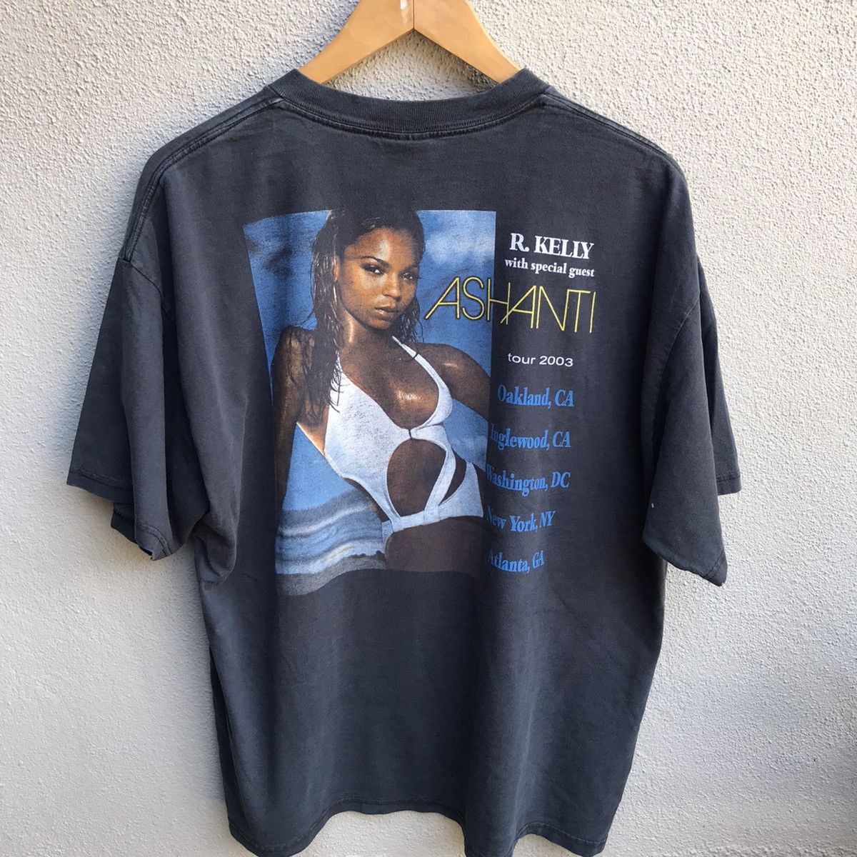 Rap Tees Vintage R KELLY x ASHANTI rap tee y2k hiphop Size US L / EU 52-54 / 3 - 3 Thumbnail