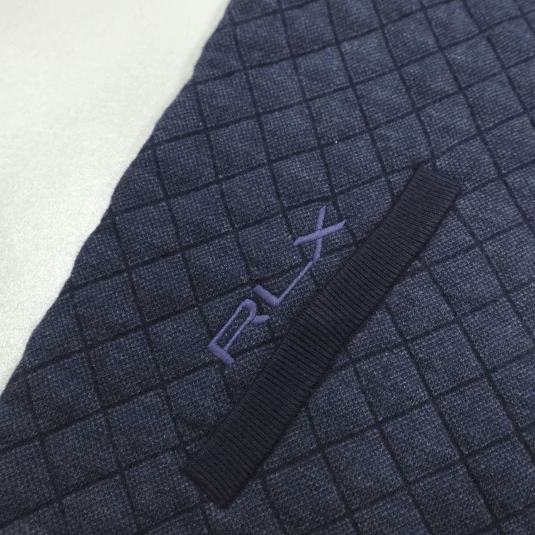 Ralph Lauren VINTAGE Ralph Lauren RLX Golf Full Zip Vest Mens M Quilted Silk Blend Blue 298.00 Size US M / EU 48-50 / 2 - 3 Thumbnail