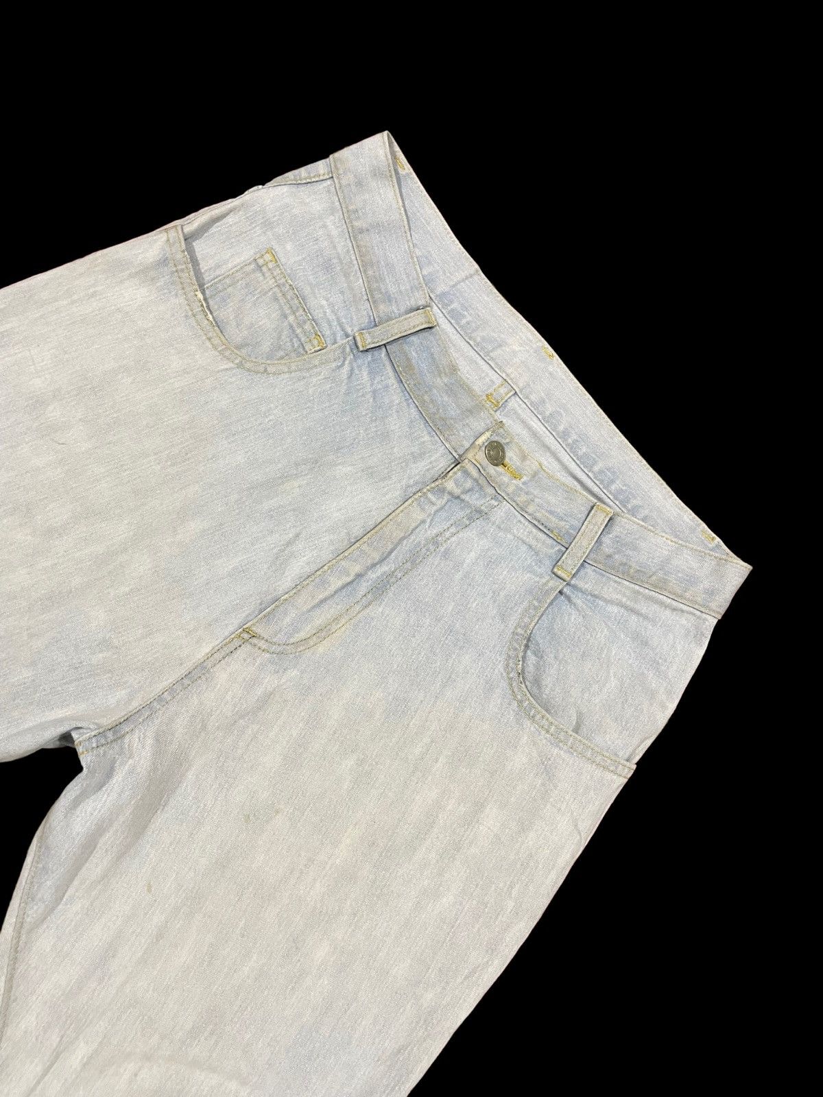 Frapbois × If Six Was Nine × Issey Miyake Frabois Drop Crotch Jeans Size US 33 - 8 Thumbnail
