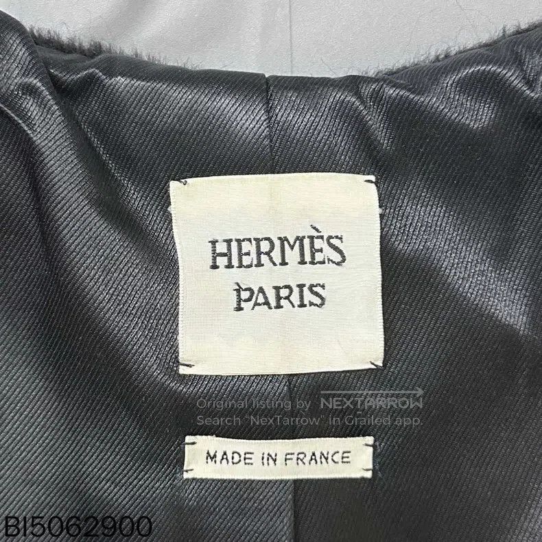 Hermes Hermes Alpaca Fur Bathrobe Coat Size S / US 4 / IT 40 - 4 Thumbnail