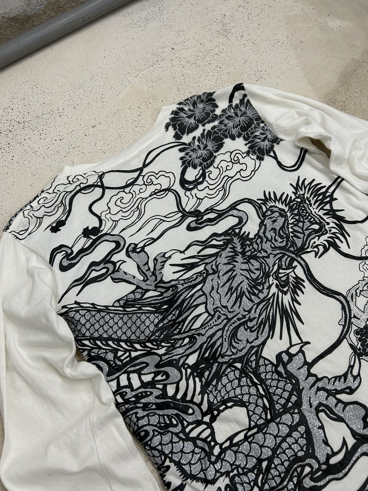 Designer × Japanese Brand Vintage Japan Sukajan Dragon Fighter Embroidery Size US S / EU 44-46 / 1 - 5 Thumbnail