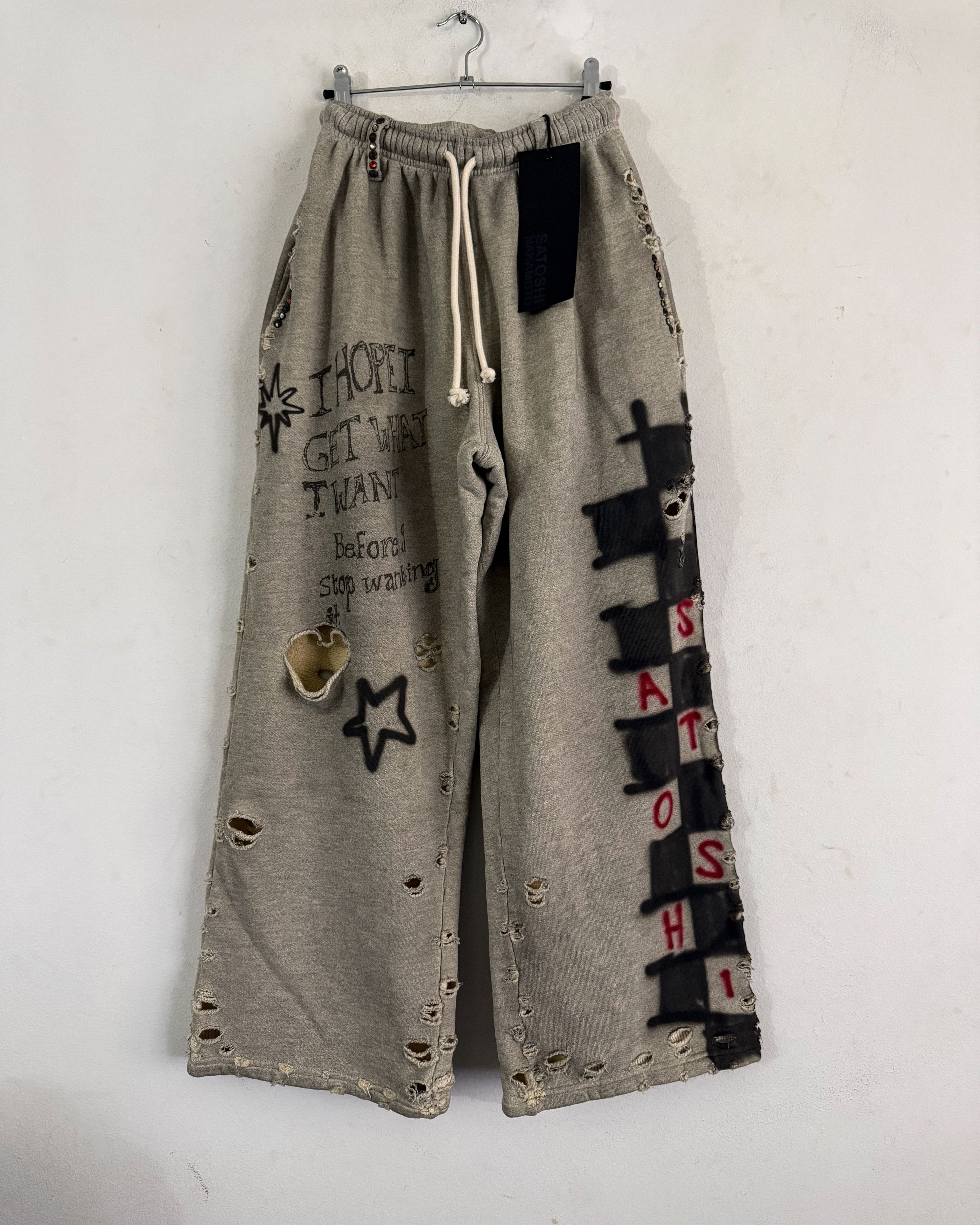 Satoshi Nakamoto "Get What I Want" Sweatpant Size US 32 / EU 48 - 3 Thumbnail