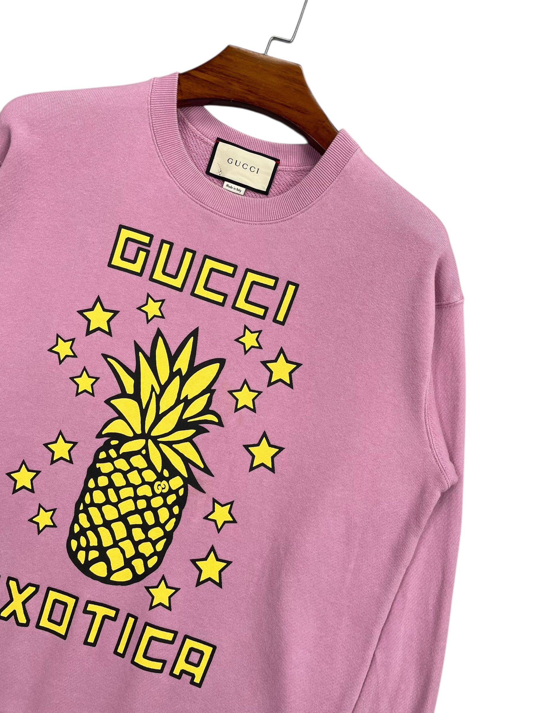 Gucci EXOTICA PINEAPPLE Sweatshirt Sweater Size M / US 6-8 / IT 42-44 - 13 Thumbnail