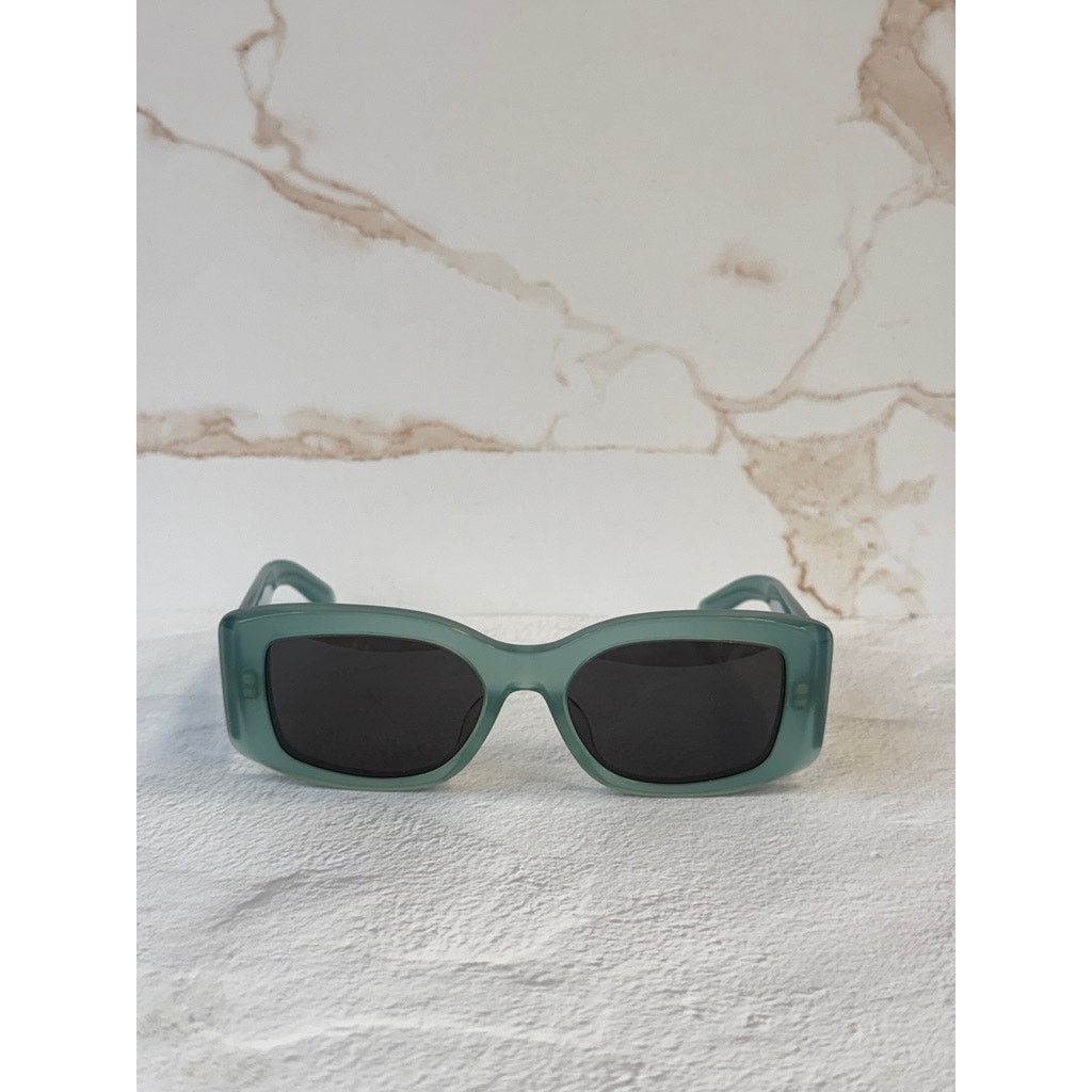 Celine NEW Celine CL40282U Triomphe XL Blue Silver Sunglasses Size ONE SIZE - 5 Thumbnail