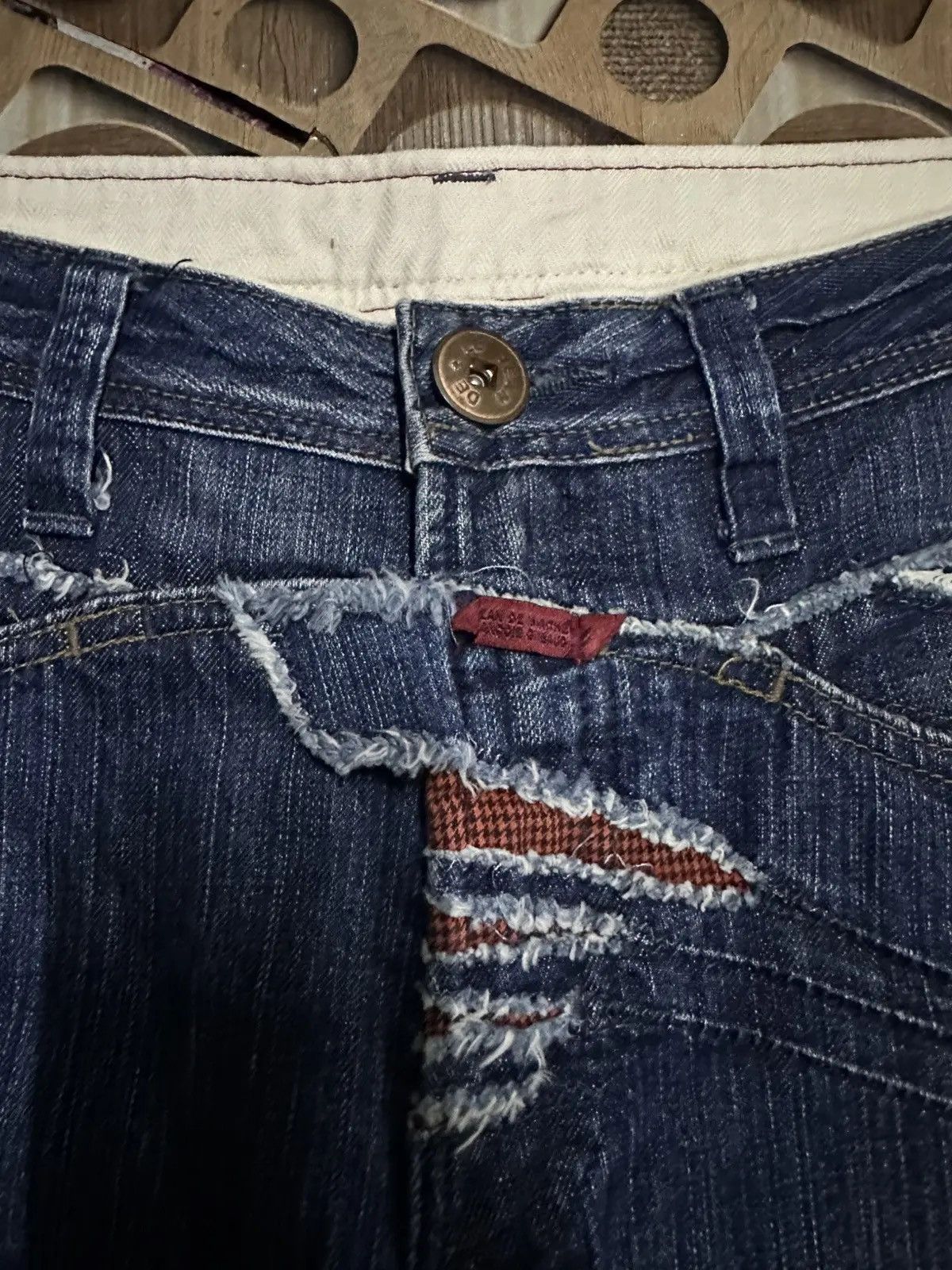 Marithe + Francois Girbaud GRAILS🔥 MARITHE FRANCOIS GIRBAUD JEANS VERY RARE DENIM PANTS Size US 33 - 6 Thumbnail