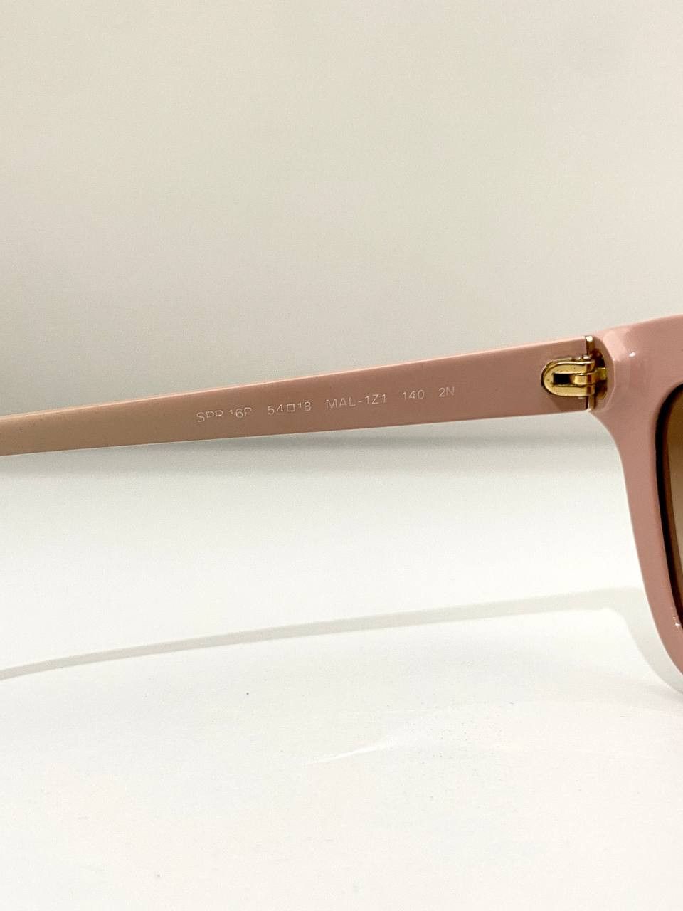 Prada Prada Logo Havana Retro Cat Eye Oversized Sunglasses Size ONE SIZE - 11 Thumbnail