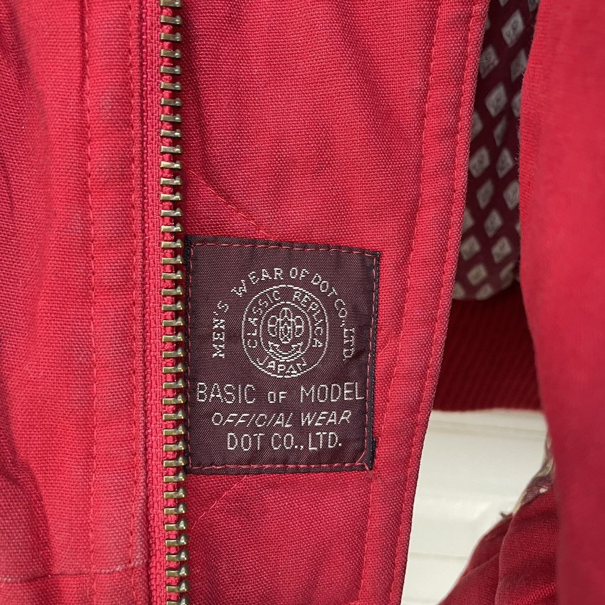 Japanese Brand × Vintage Vintage Dot Co Bomber Jacket Classic Replica Japan Jacket Size US M / EU 48-50 / 2 - 8 Thumbnail