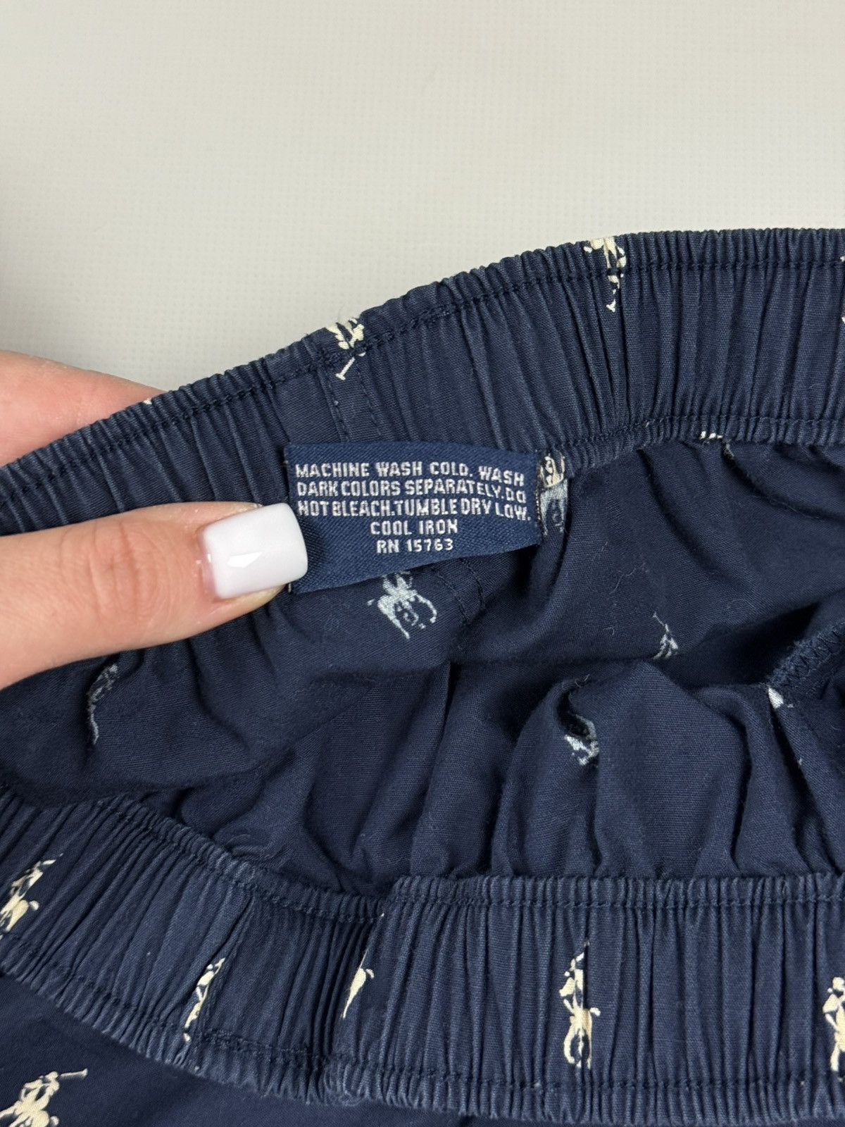 Polo Ralph Lauren Polo Ralph Lauren Sleepwear Monogram Multilogopants Trousers Size US 32 / EU 48 - 12 Thumbnail