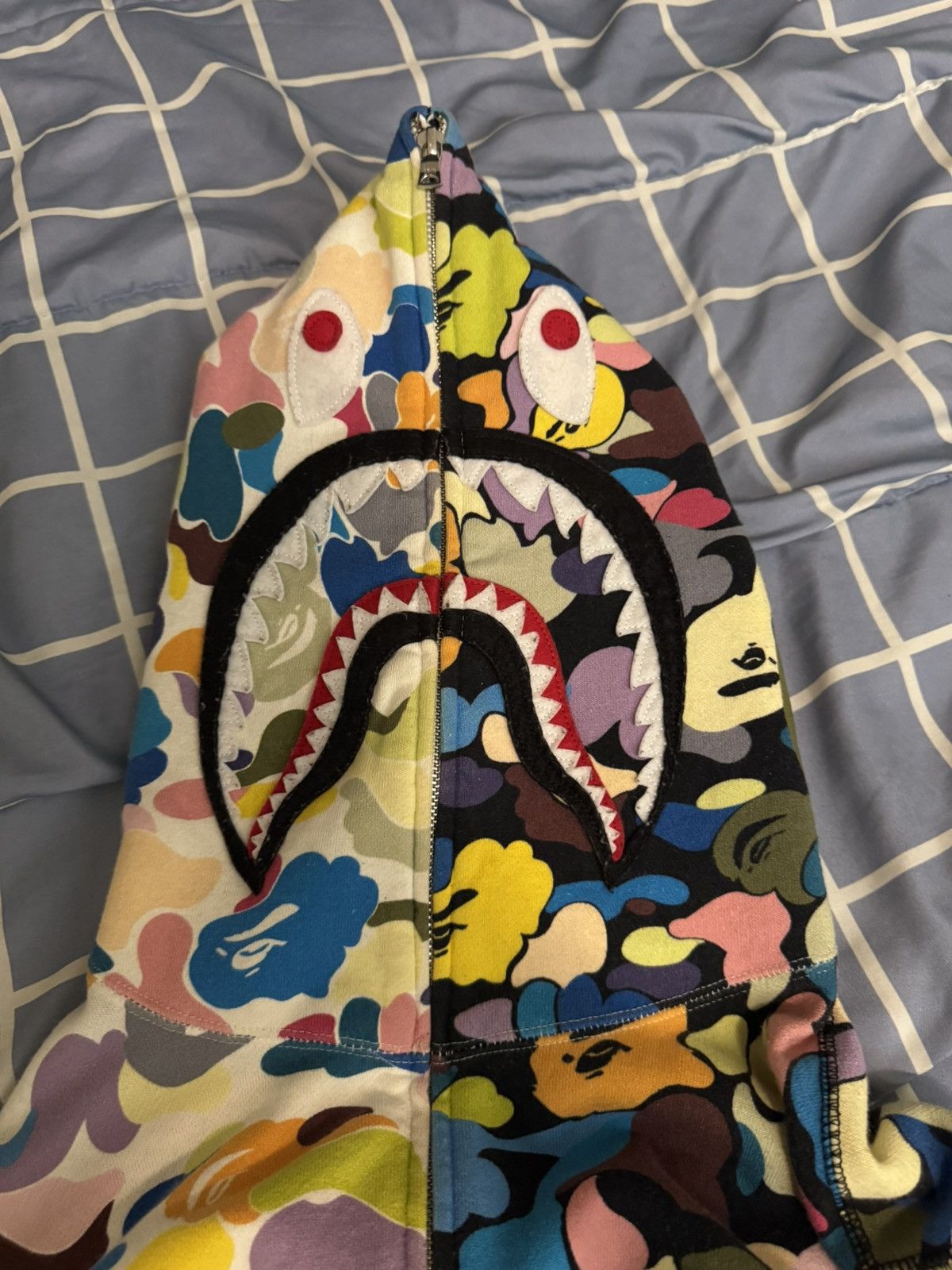 Bape Muti camo half bape hoodie Size US L / EU 52-54 / 3 - 3 Thumbnail