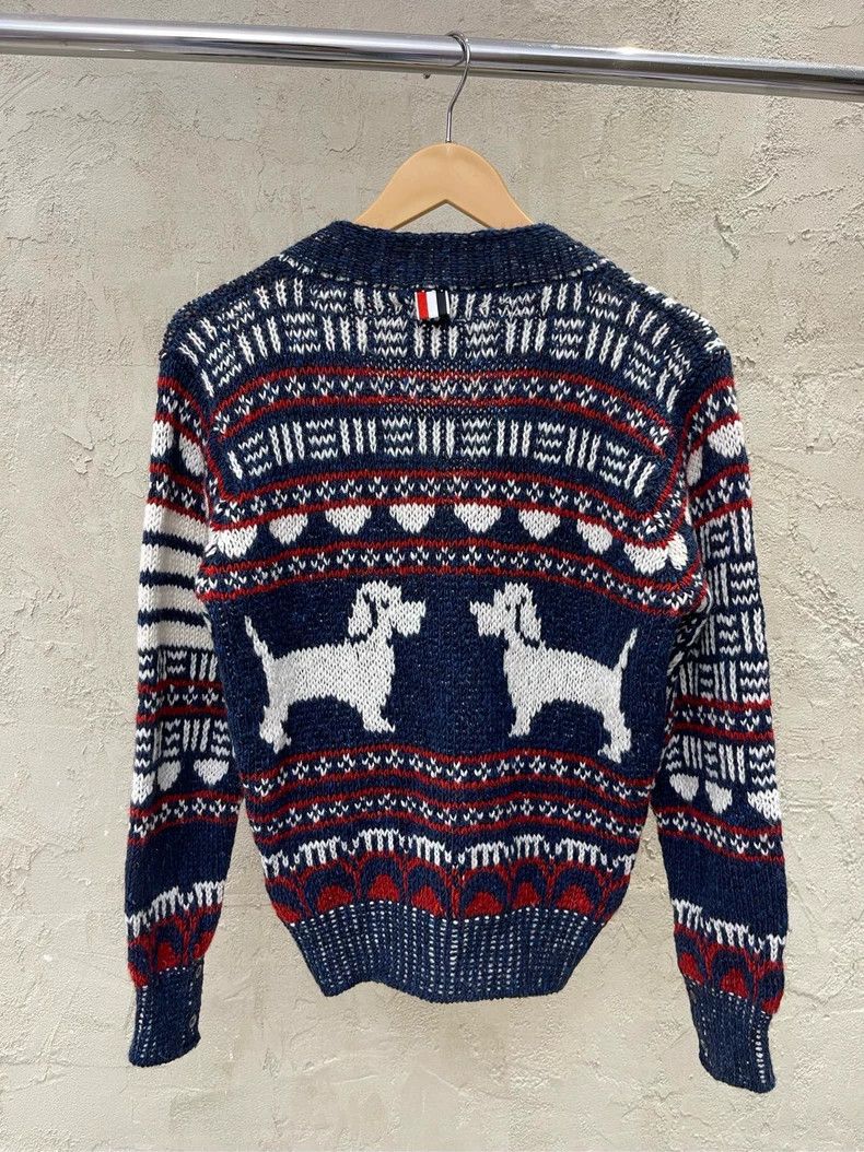 Thom Browne Thom Browne Dog sweater coat Size US XS / EU 42 / 0 - 2 Thumbnail