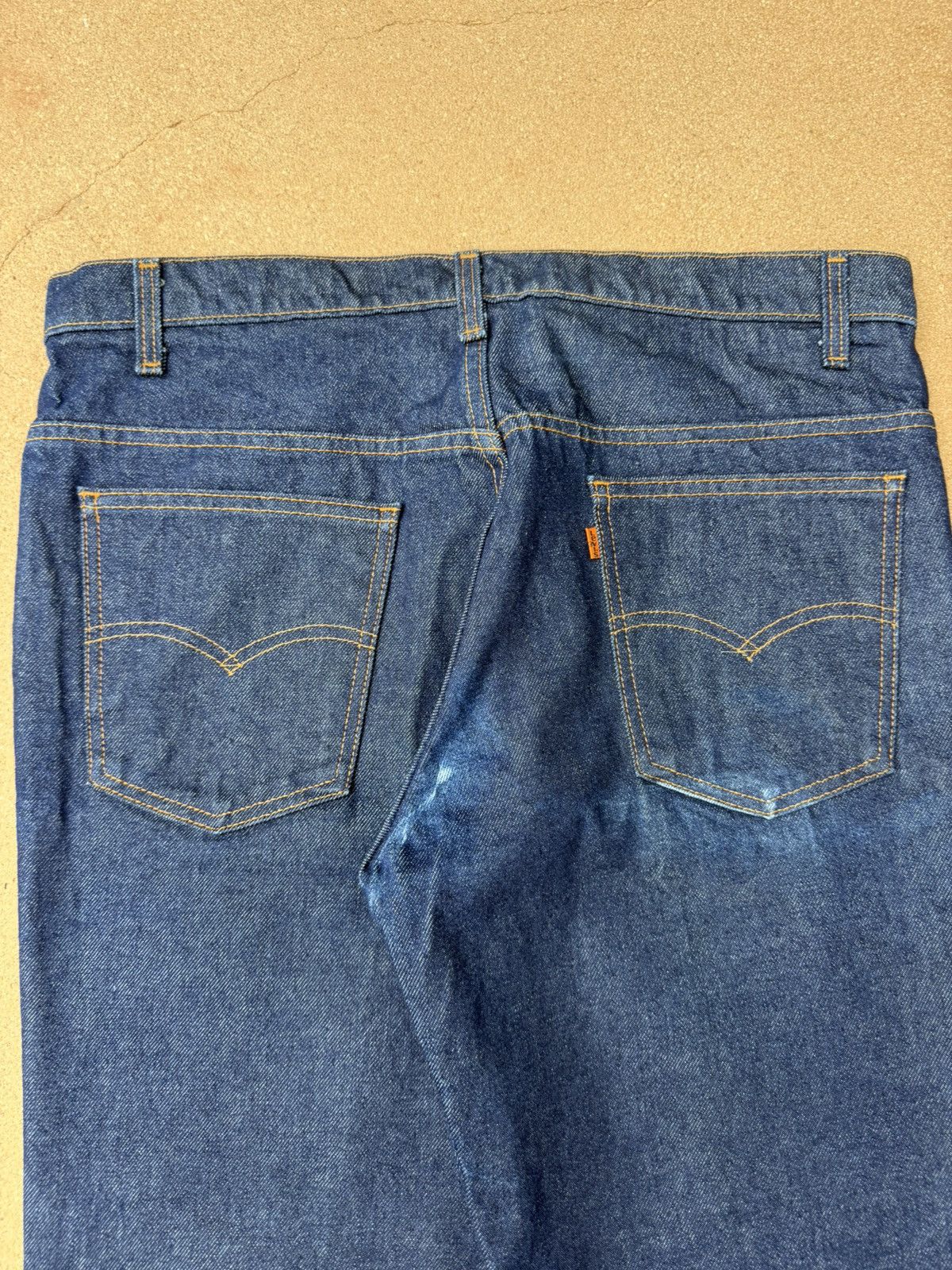 Levi's Vtg 80’s Levi’s 684 Orange Tab Bellbottom Flare Jeans 38x30 Size US 38 / EU 54 - 8 Thumbnail