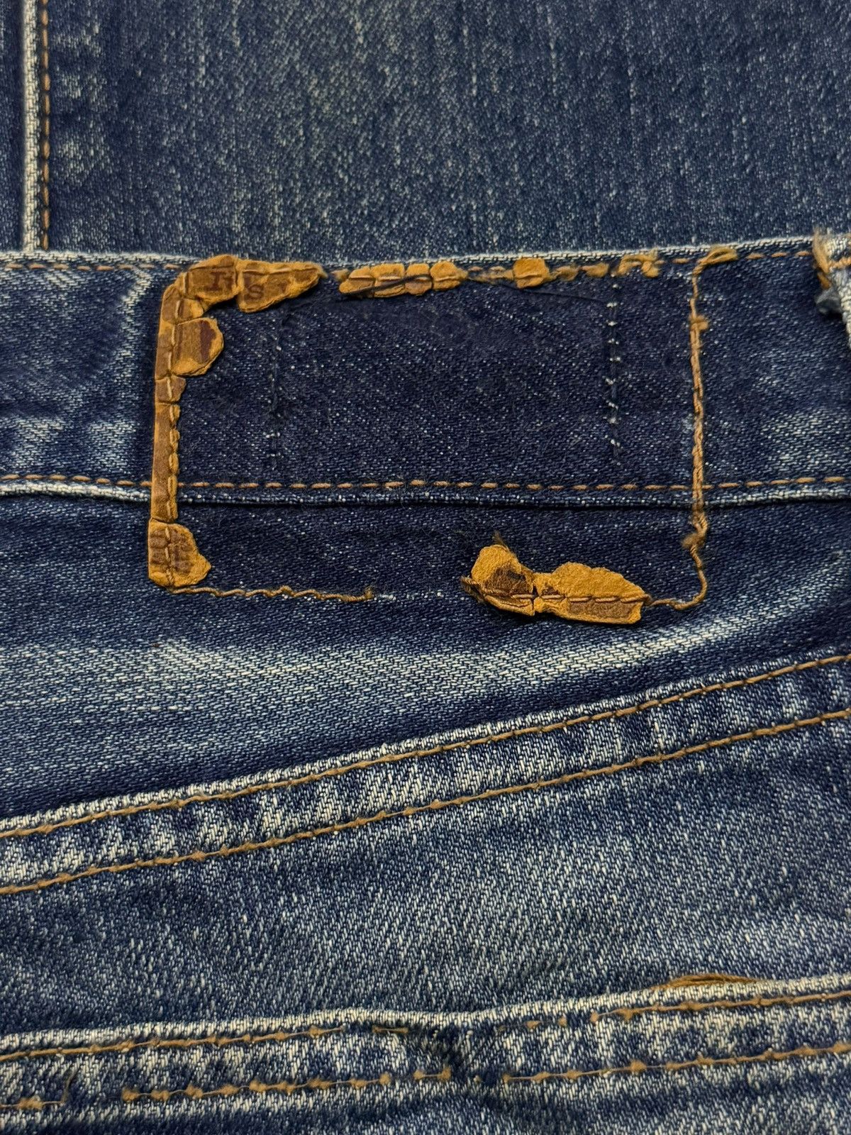Big John Vintage 80s BIG JOHN BIG-WASHING Japan | Relaxed Straight 29 Size US 29 - 13 Thumbnail