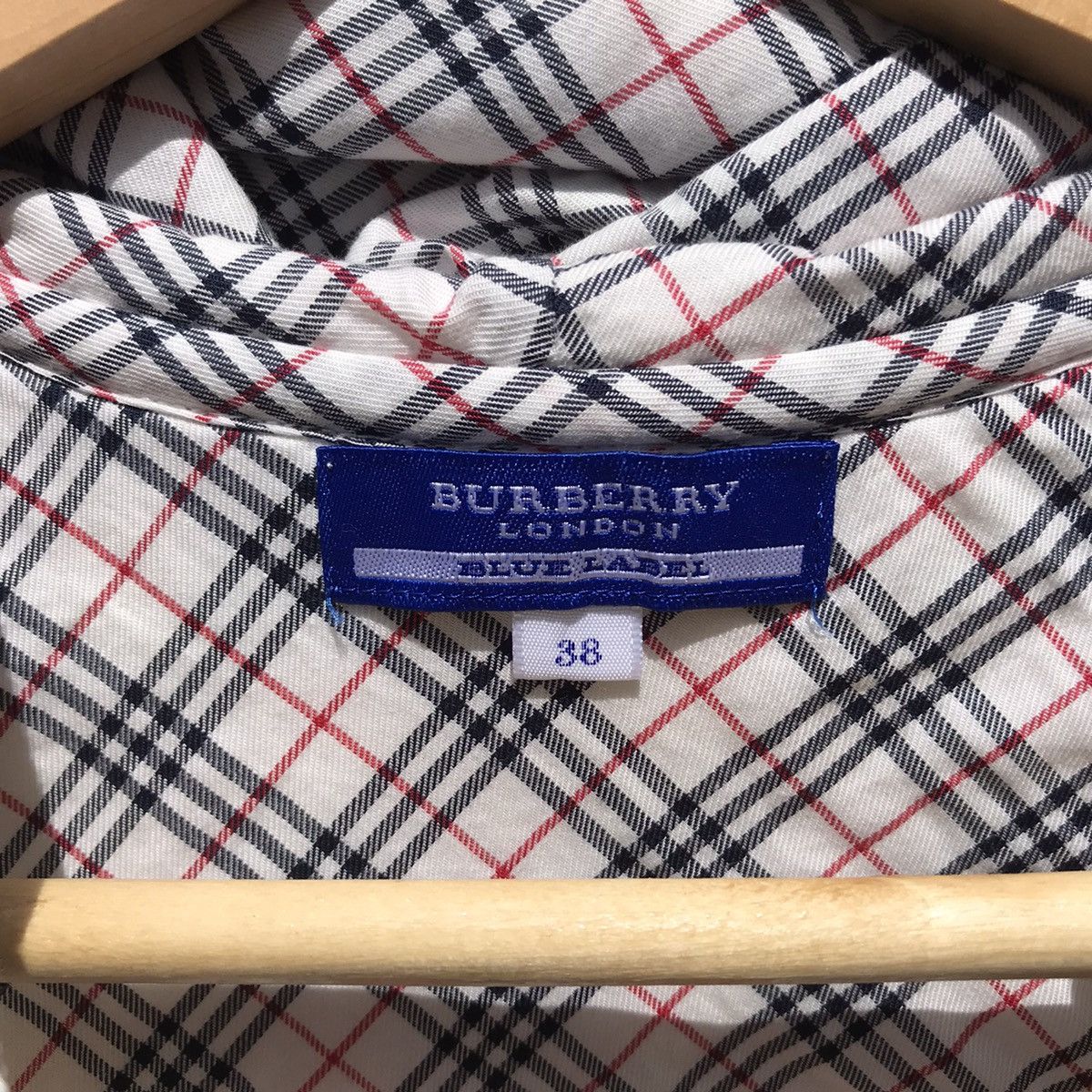 Burberry Burberry London Blue Label Hoodie Sweatshirt Burberry Luxury Size S / US 4 / IT 40 - 7 Thumbnail