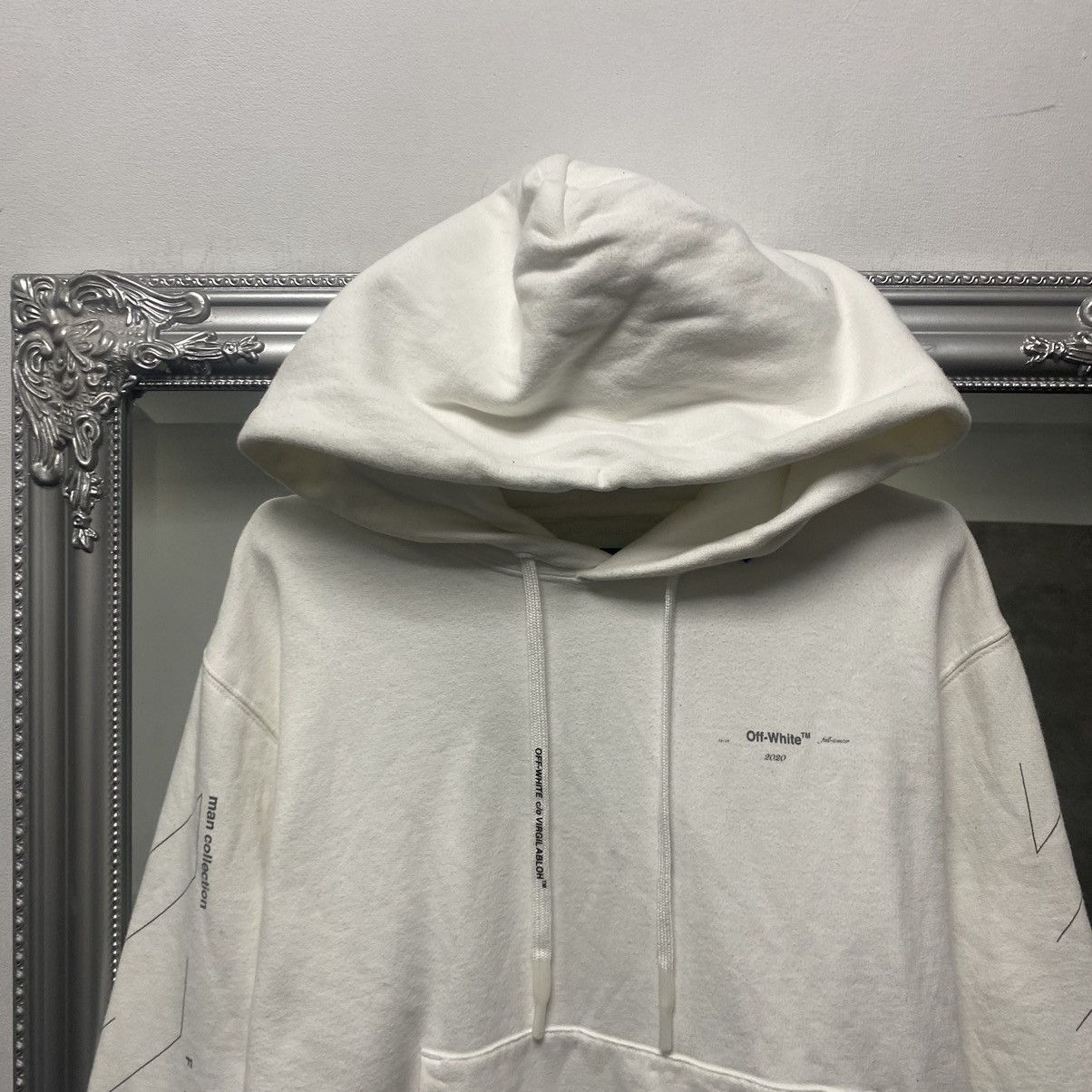 Off-White Off White hoodie Big Logo Cage Back Size US L / EU 52-54 / 3 - 4 Thumbnail