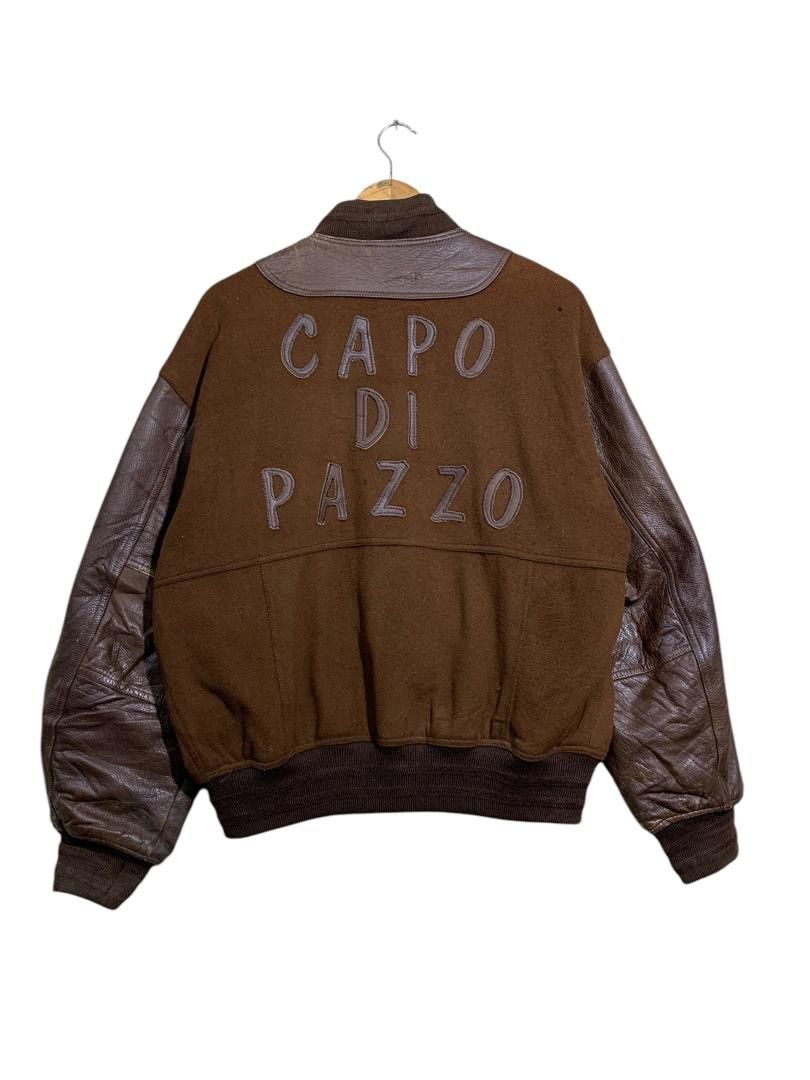Japanese Brand ⚡️VTG CAPO DE PAZZO WOOL/LEATHER VARSITY JACKETS Size US L / EU 52-54 / 3 - 1 Thumbnail