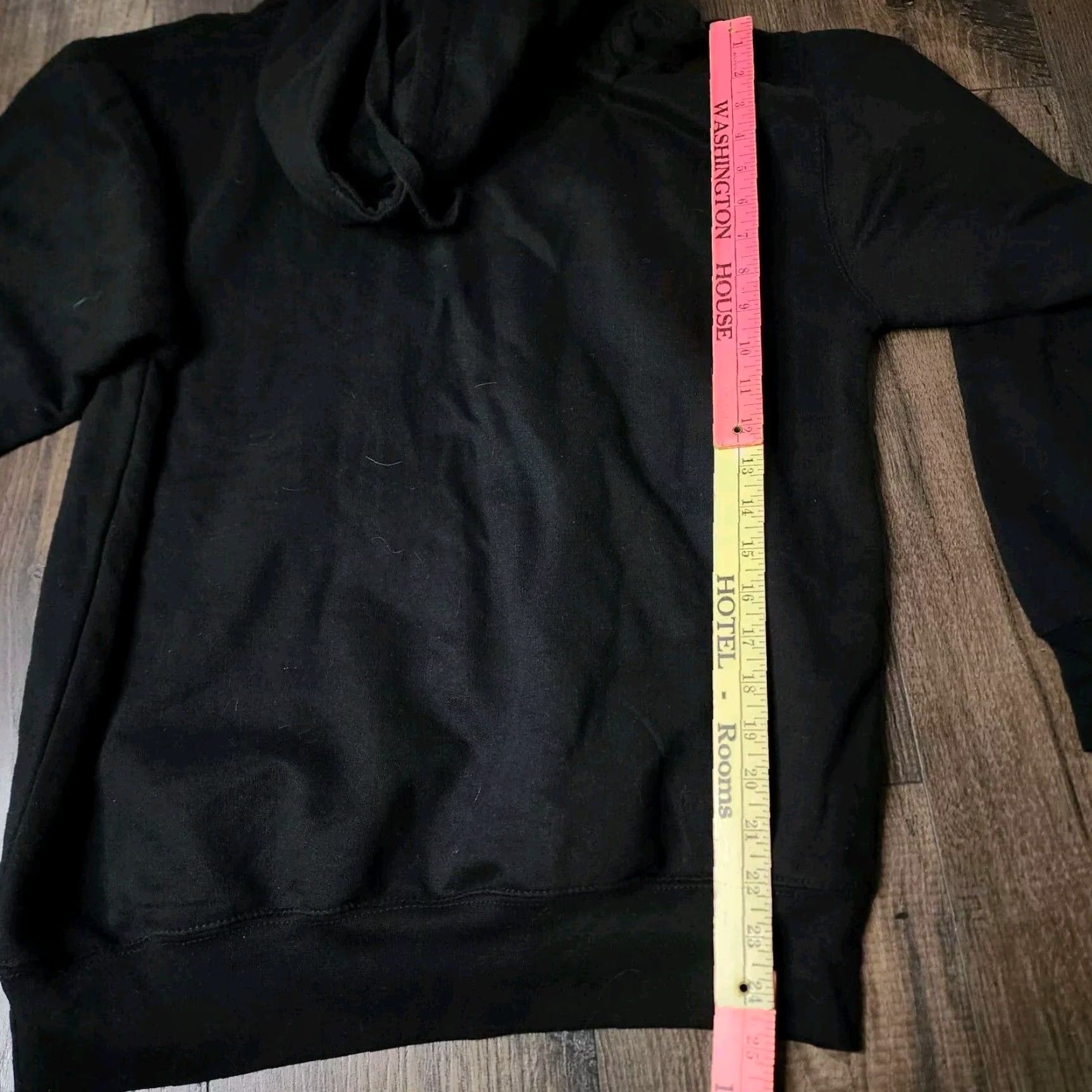 Vintage Demon Slayer Mens Hoodie L Black Anime Logo Distressed Pullover Shirt Size US L / EU 52-54 / 3 - 2 Thumbnail