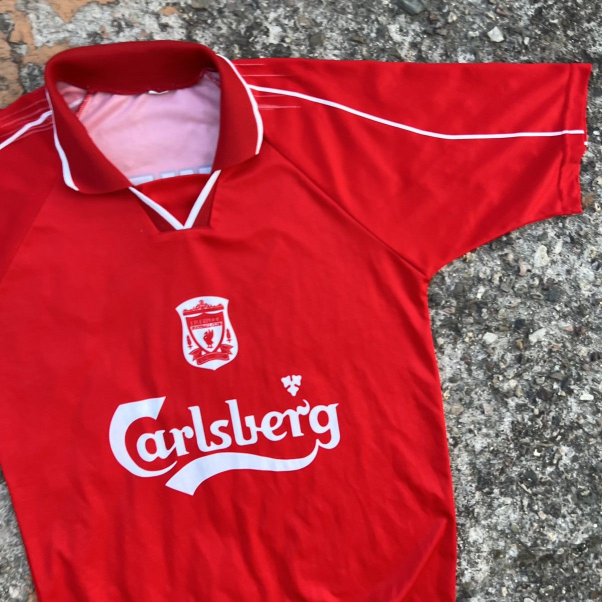 Nike × Vintage Liverpool Vintage 90s Soccer Jersey Blokecore Size US M / EU 48-50 / 2 - 4 Thumbnail