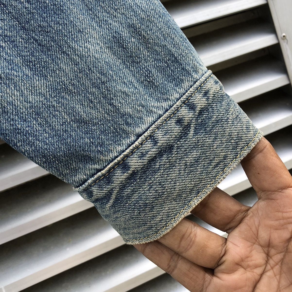 Edwin Vintage EDWIN Company Limited Denim Tracker Jacket Size US M / EU 48-50 / 2 - 13 Thumbnail