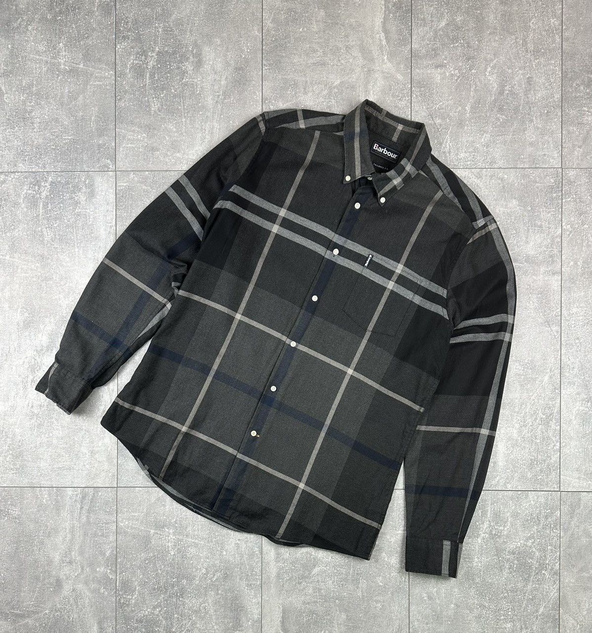 Barbour Barbour Dunoon Flannel Shirt Button Up Size US L / EU 52-54 / 3 - 1 Thumbnail